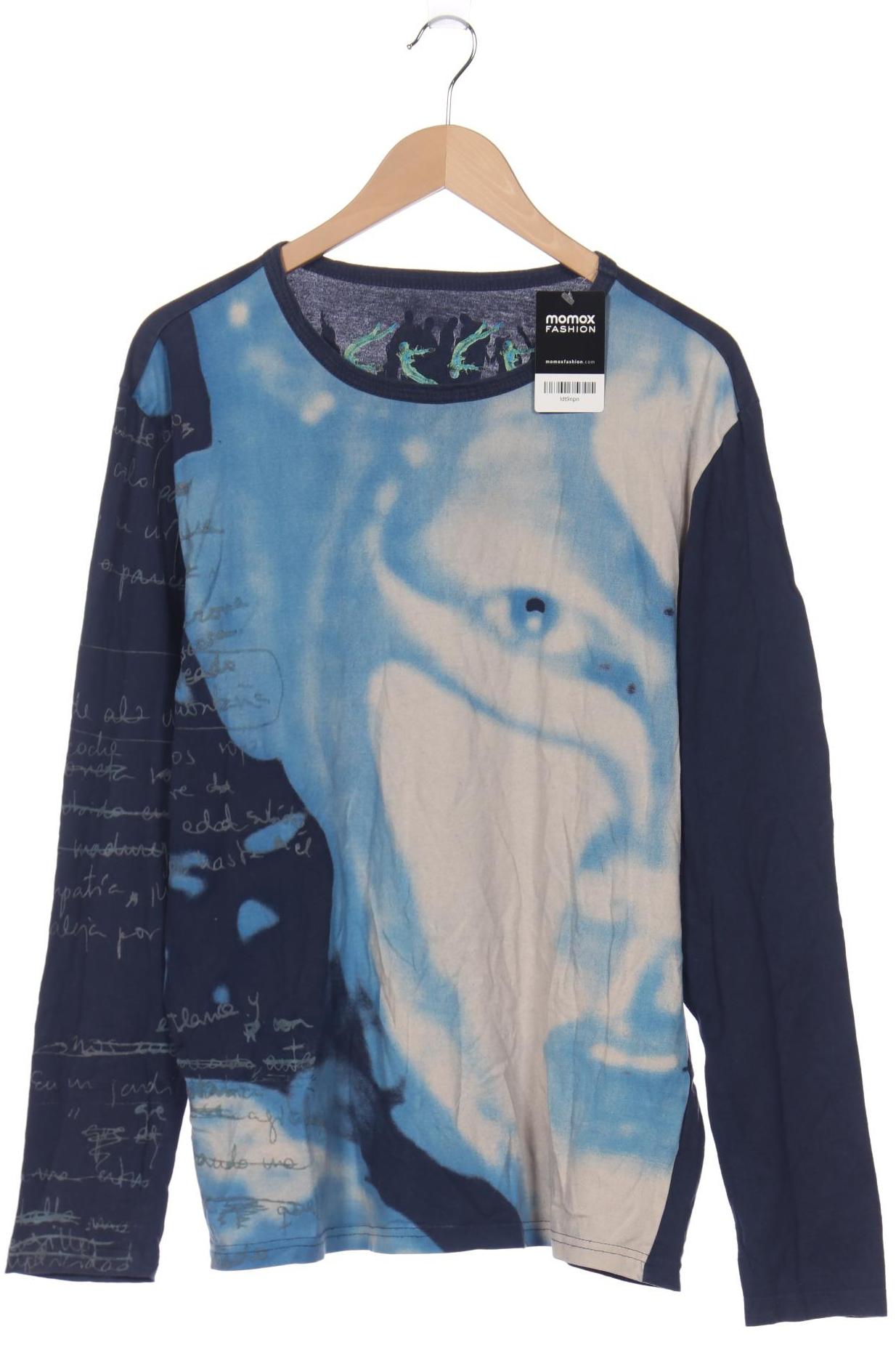 

Desigual Herren Langarmshirt, blau