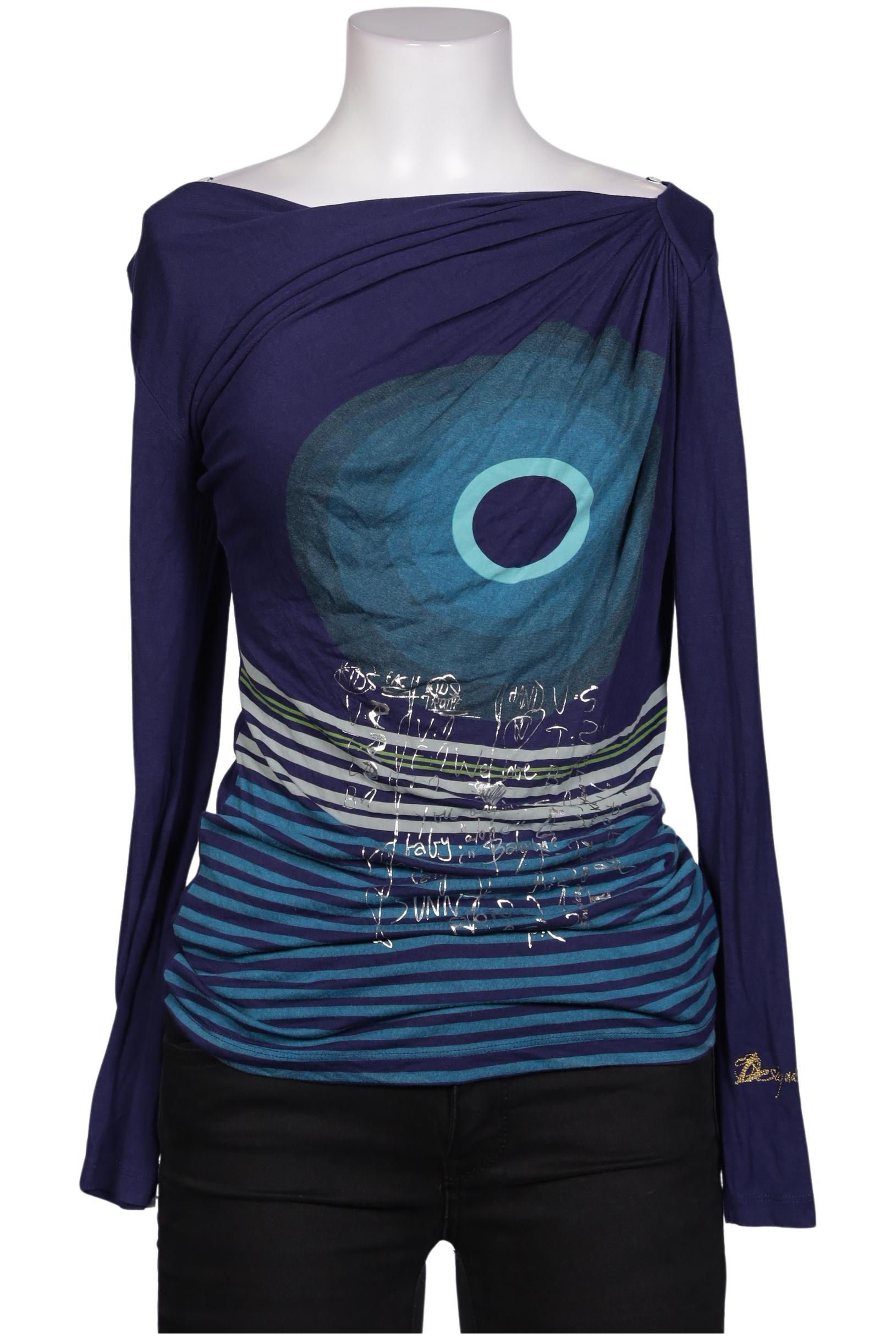 

Desigual Herren Langarmshirt, marineblau, Gr. 46