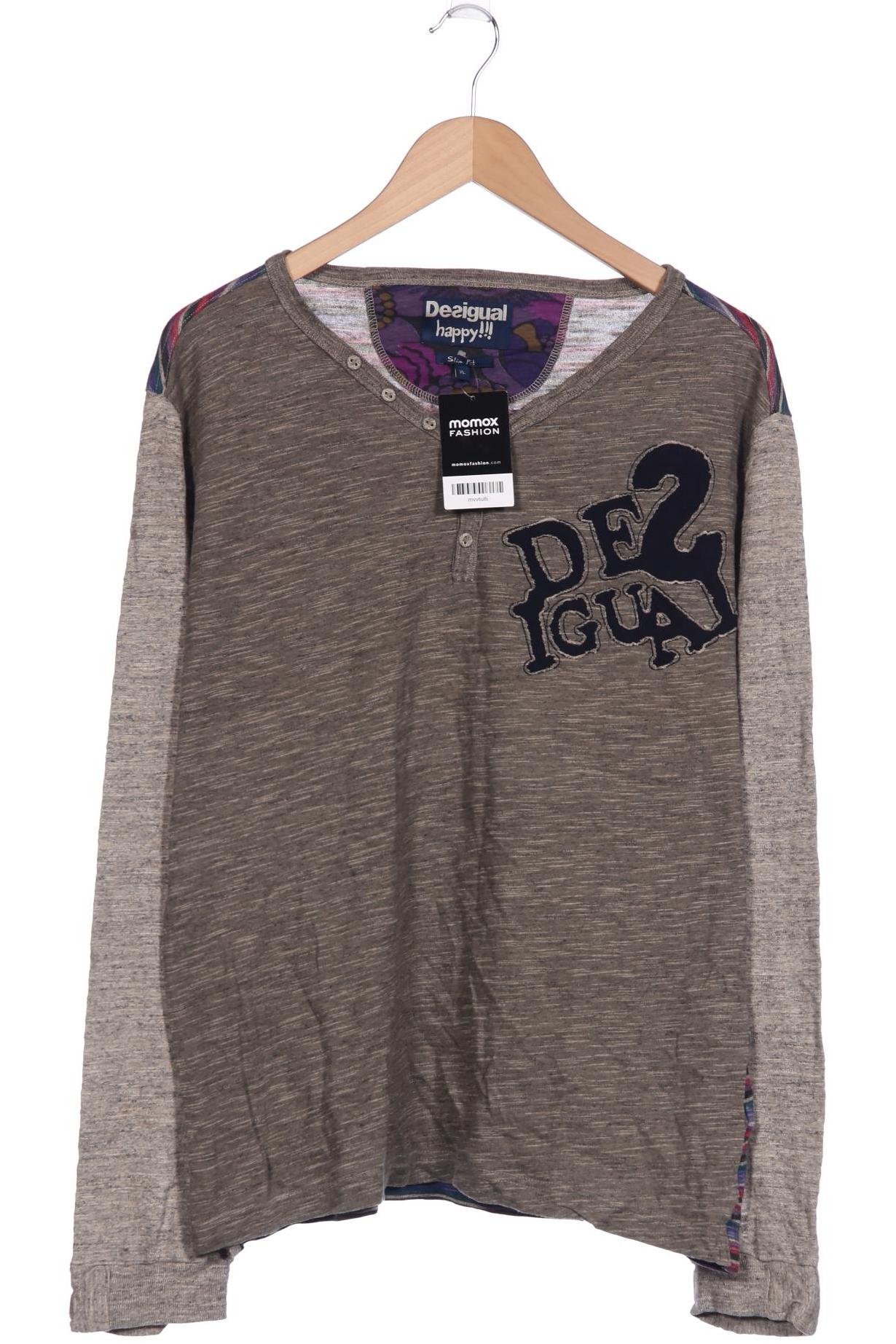 

Desigual Herren Langarmshirt, braun