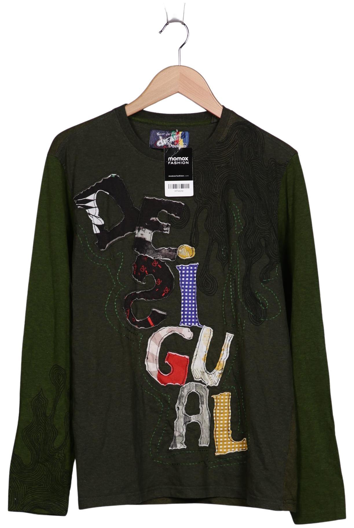 

Desigual Herren Langarmshirt, grün, Gr. 52
