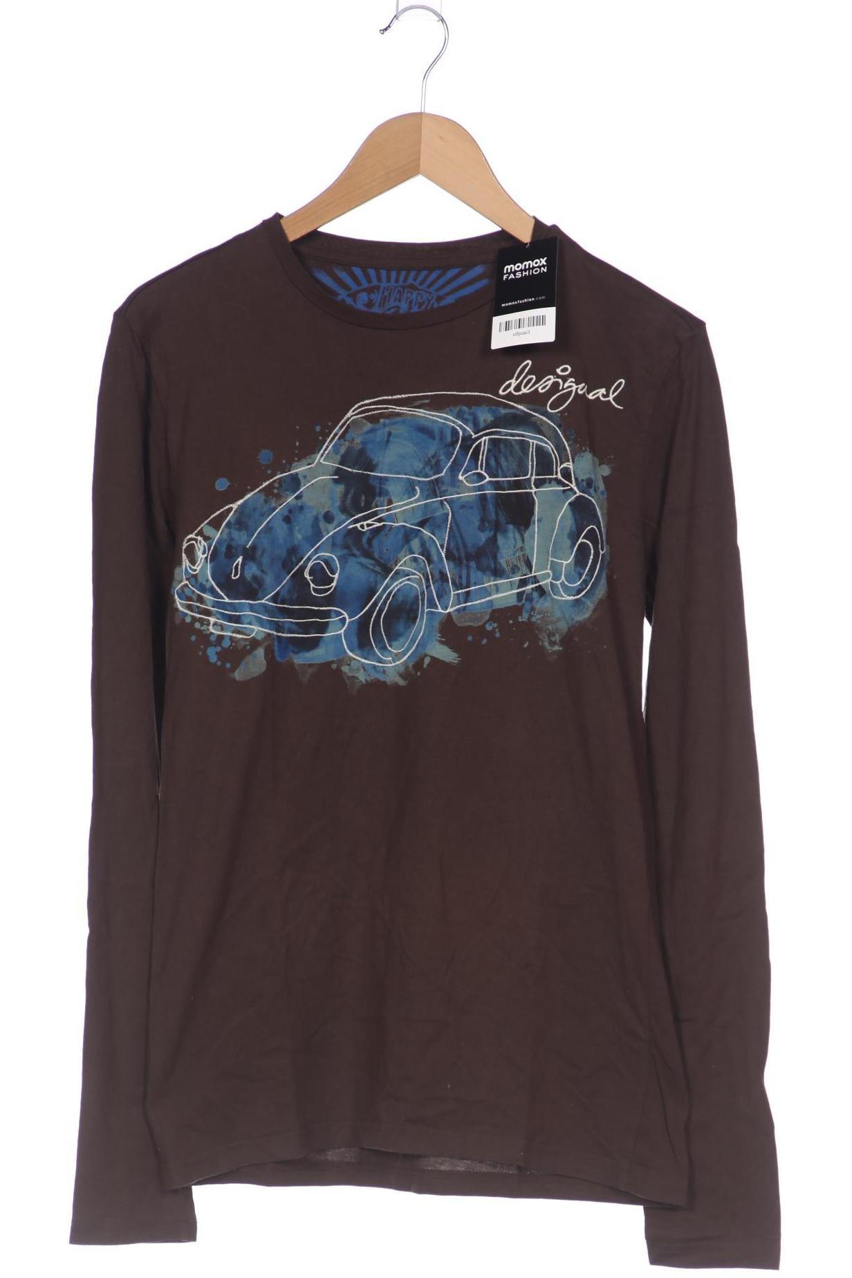 

Desigual Herren Langarmshirt, braun, Gr. 52