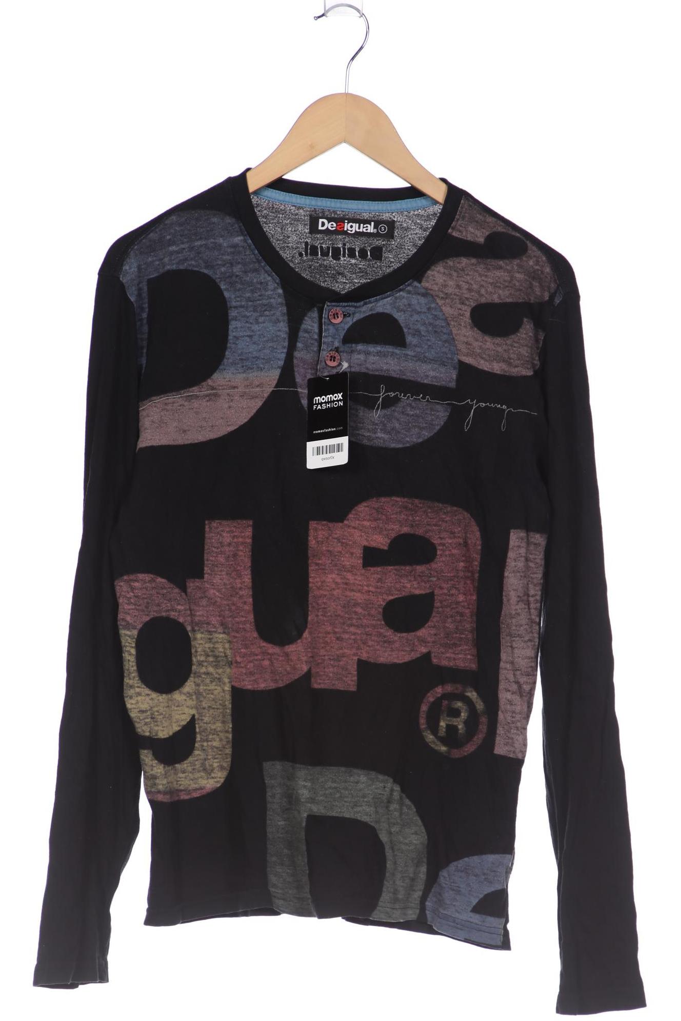 

Desigual Herren Langarmshirt, schwarz