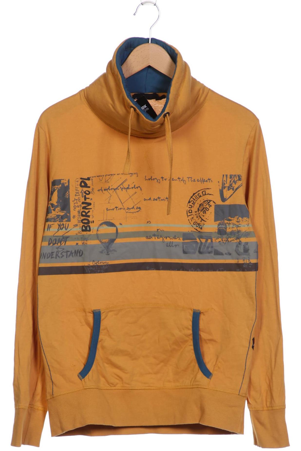 

Desigual Herren Langarmshirt, orange, Gr. 48