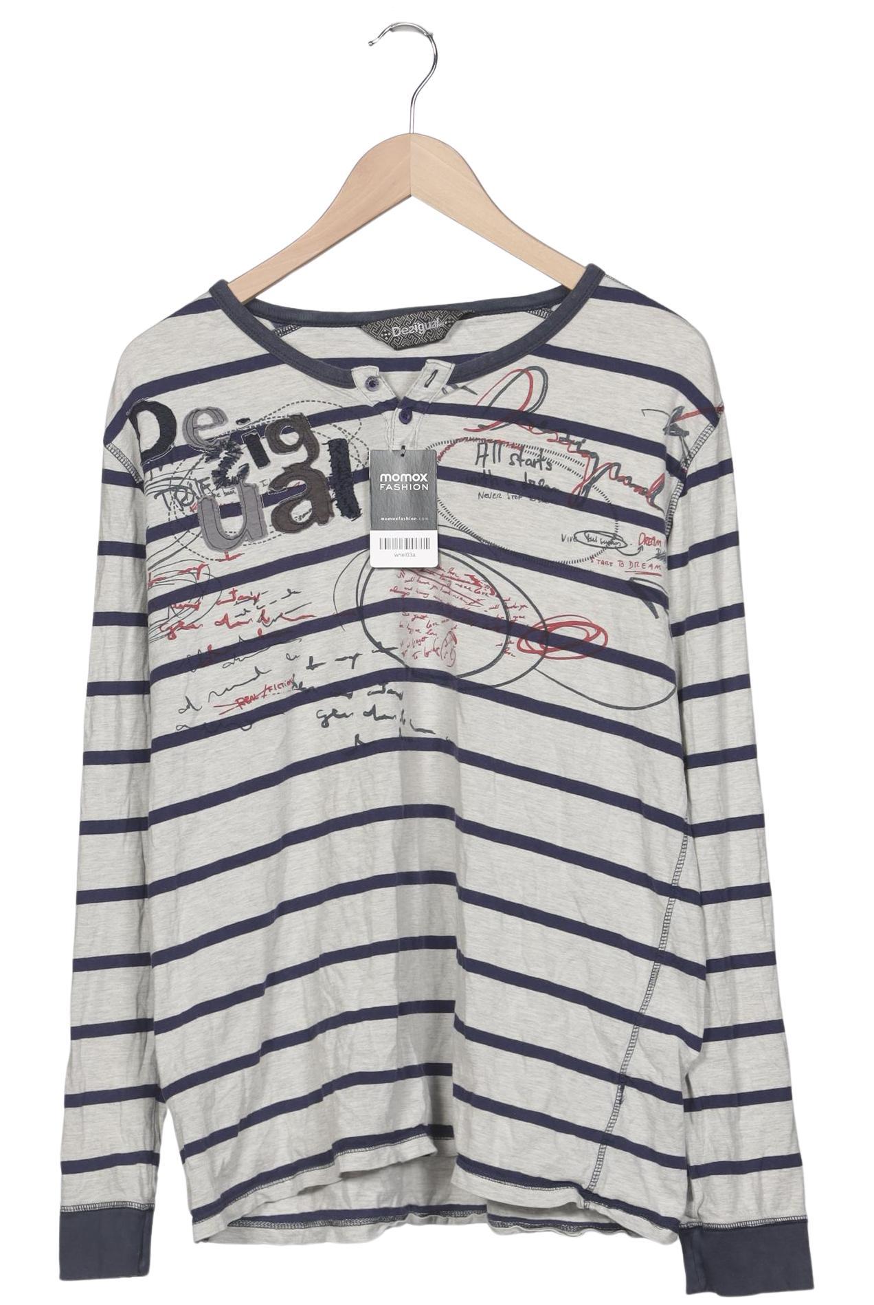 

Desigual Herren Langarmshirt, mehrfarbig, Gr. 56