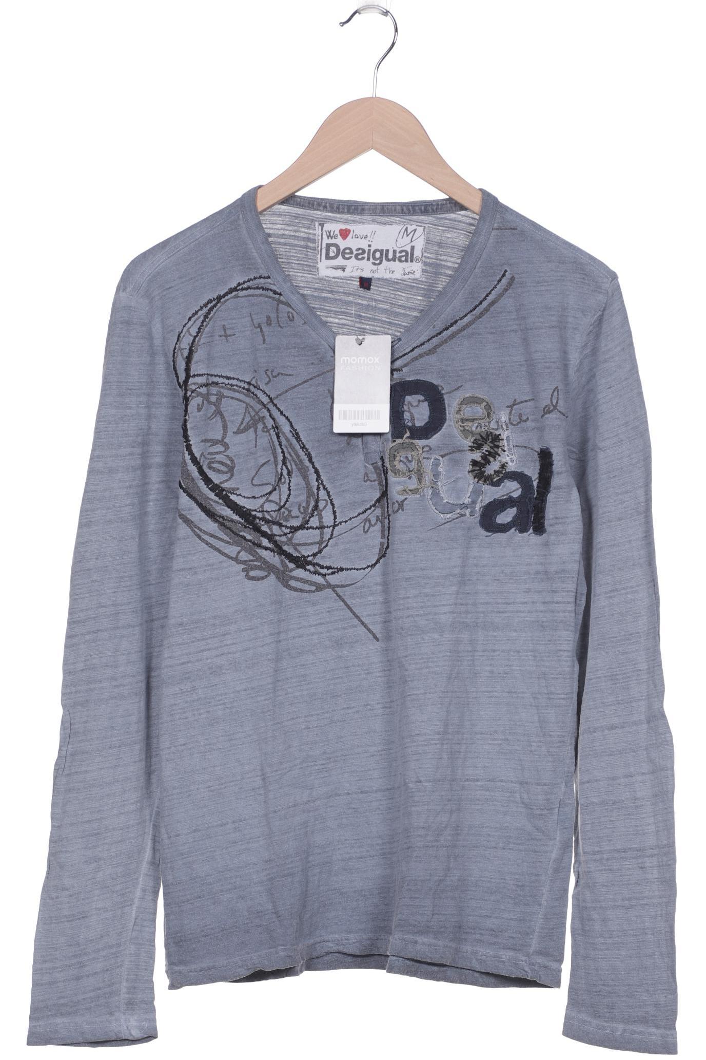 

Desigual Herren Langarmshirt, blau