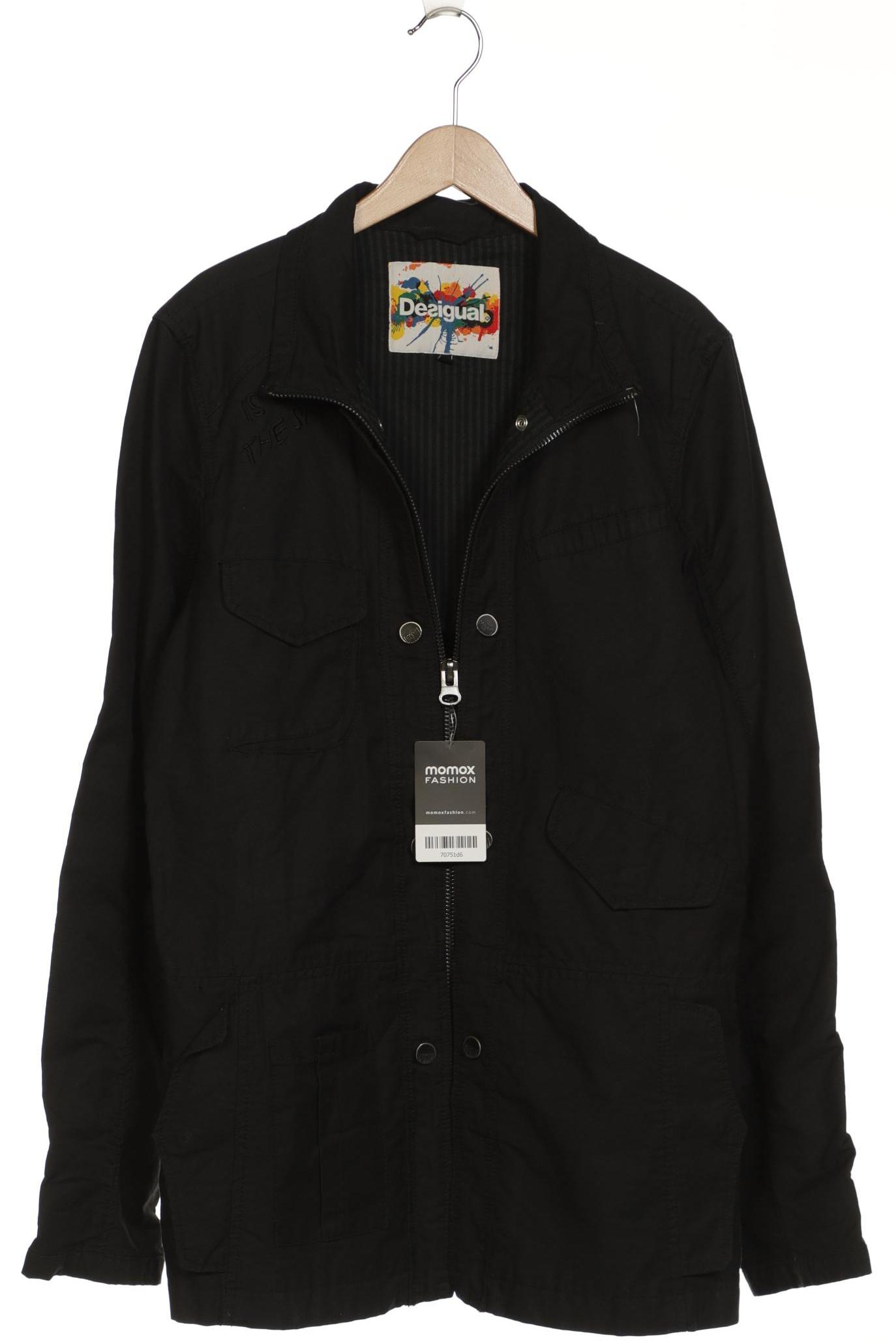

Desigual Herren Mantel, schwarz