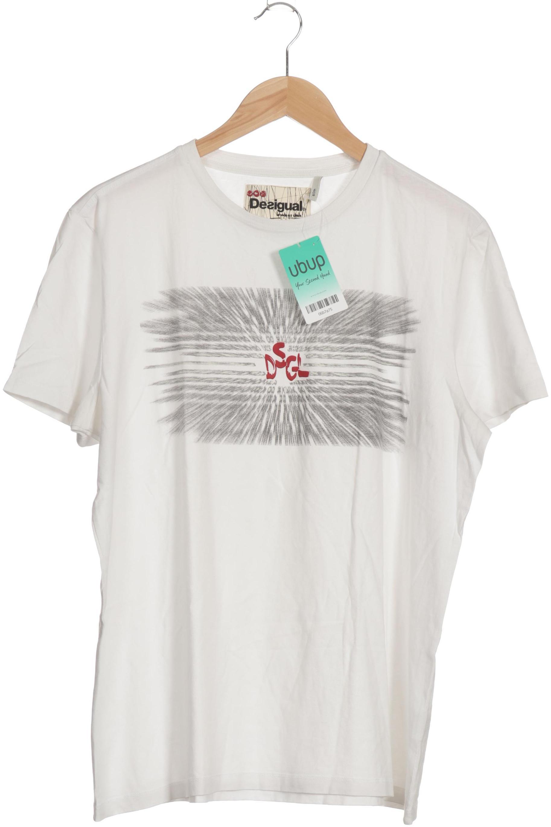 

Desigual Herren Poloshirt, weiß, Gr.