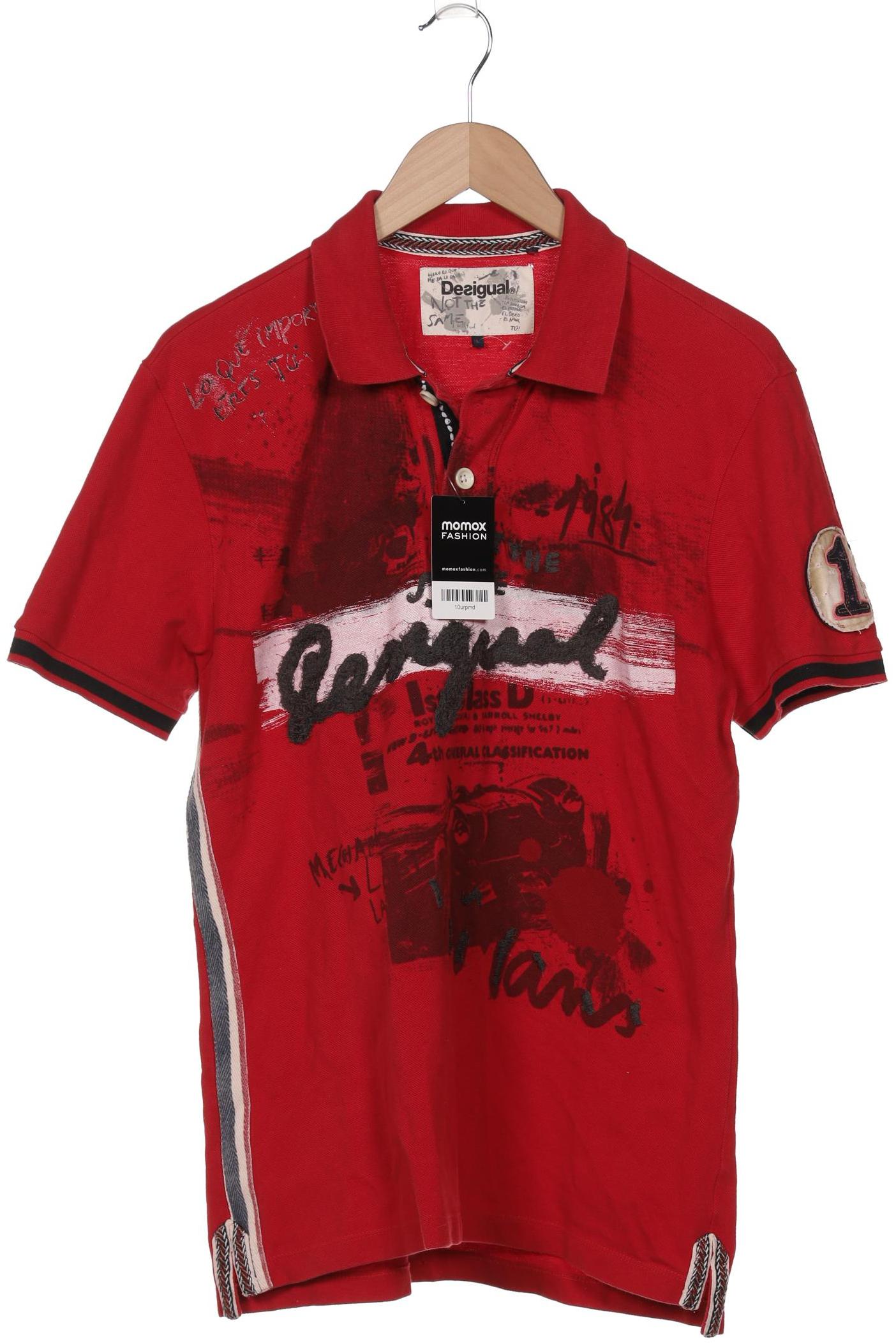 

Desigual Herren Poloshirt, rot, Gr. 52
