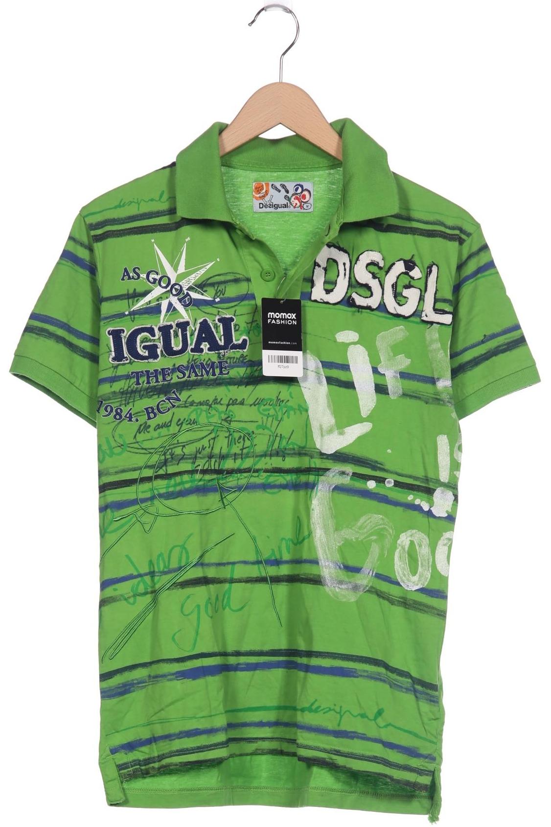 Thumbnail - Desigual Herren Poloshirt, grün, Gr. 48