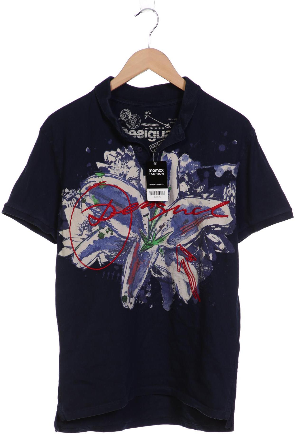 

Desigual Herren Poloshirt, marineblau, Gr. 52