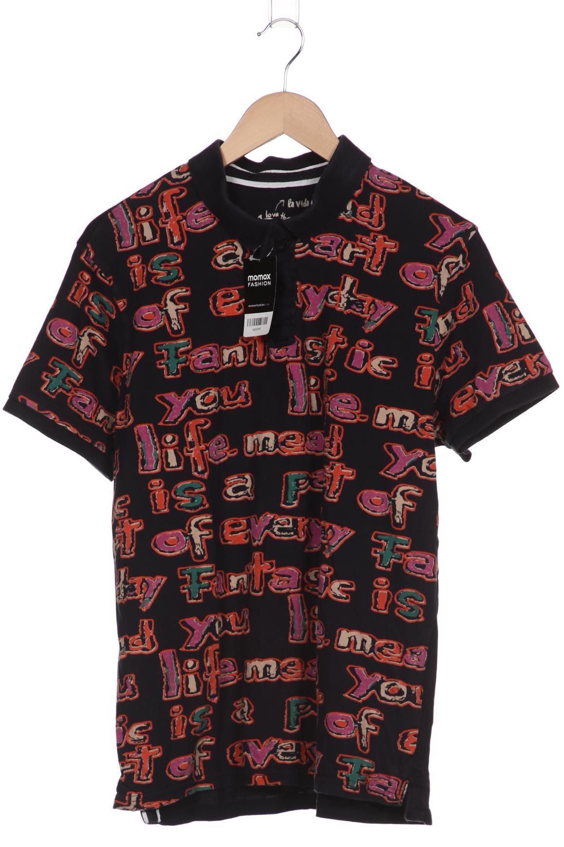 

Desigual Herren Poloshirt, schwarz