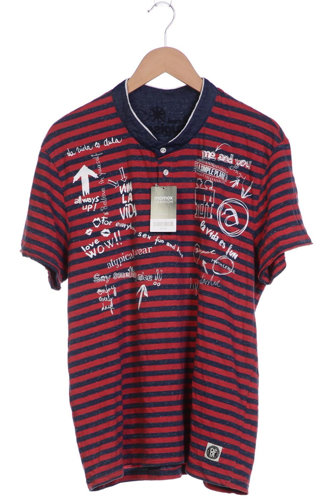 

Desigual Herren Poloshirt, rot, Gr. 54