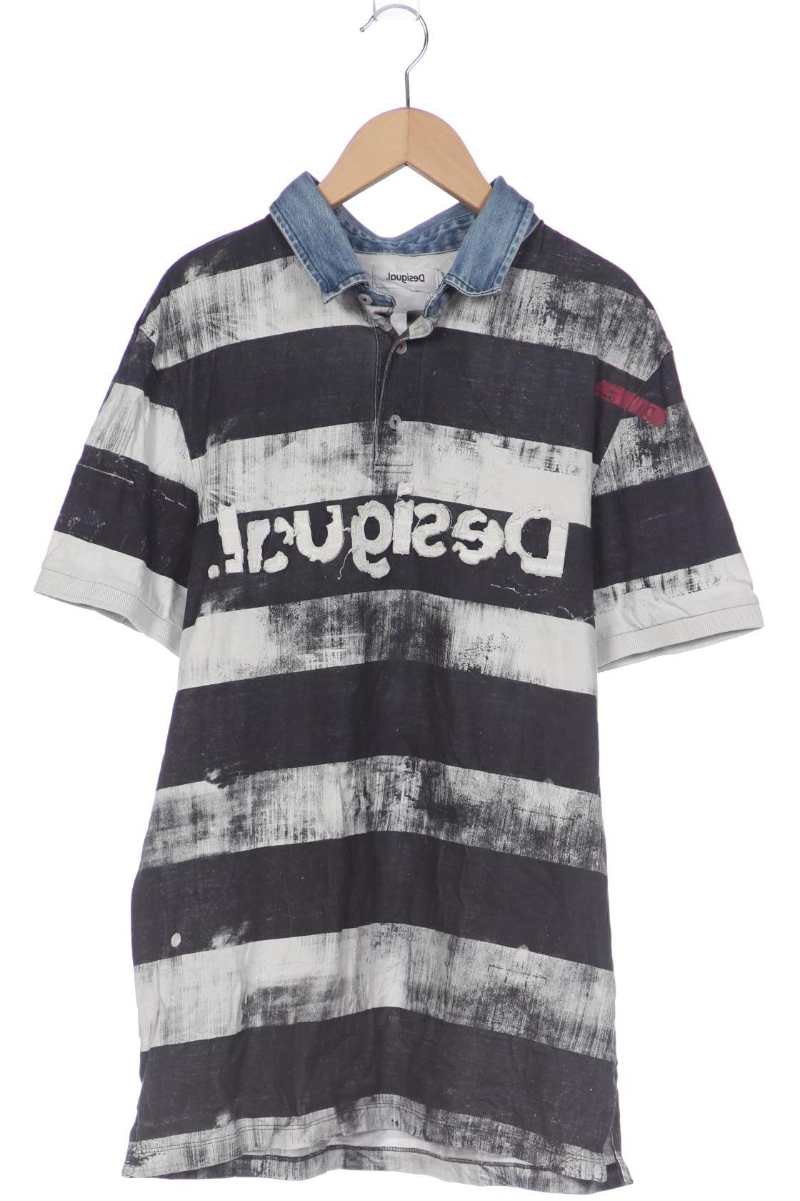 

Desigual Herren Poloshirt, grau
