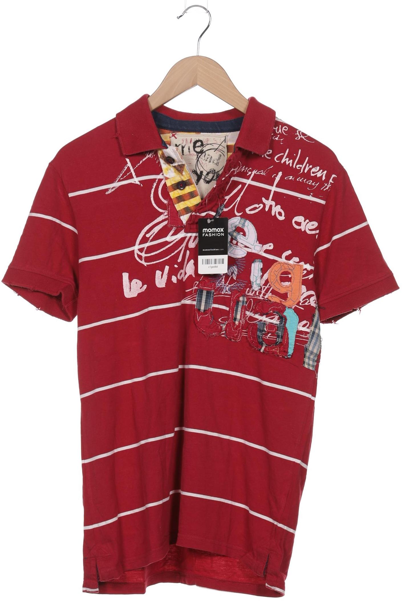 

Desigual Herren Poloshirt, rot, Gr. 48