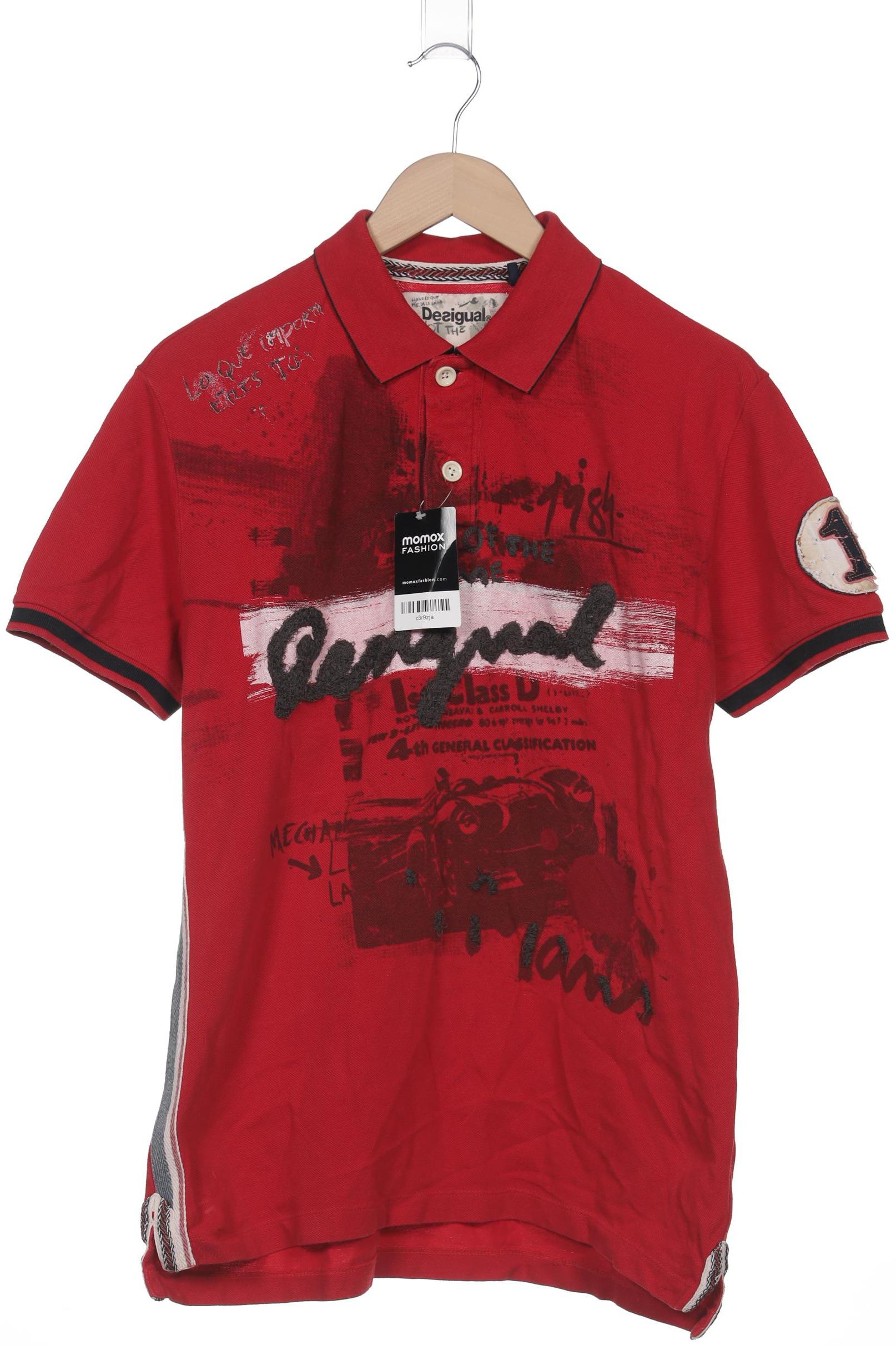 

Desigual Herren Poloshirt, rot