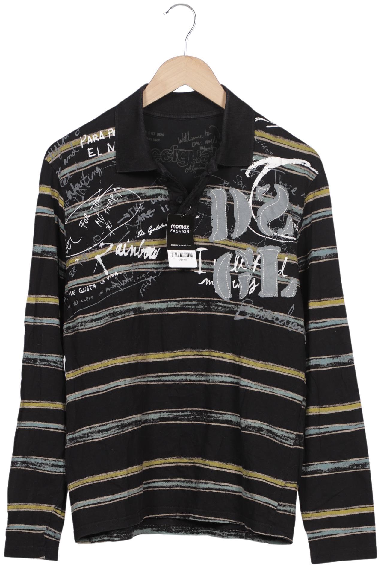 

Desigual Herren Poloshirt, schwarz, Gr. 52