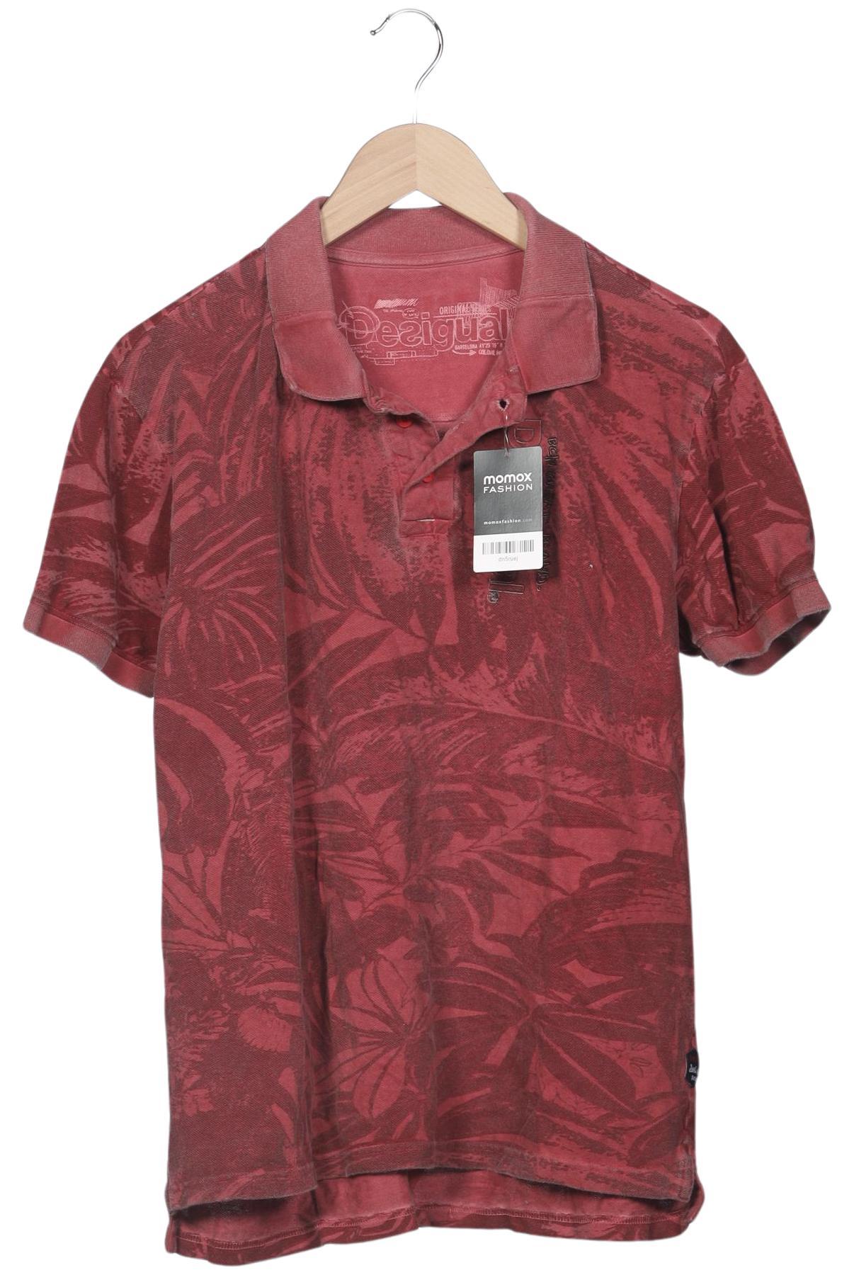 Thumbnail - Desigual Herren Poloshirt, rot, Gr. 52