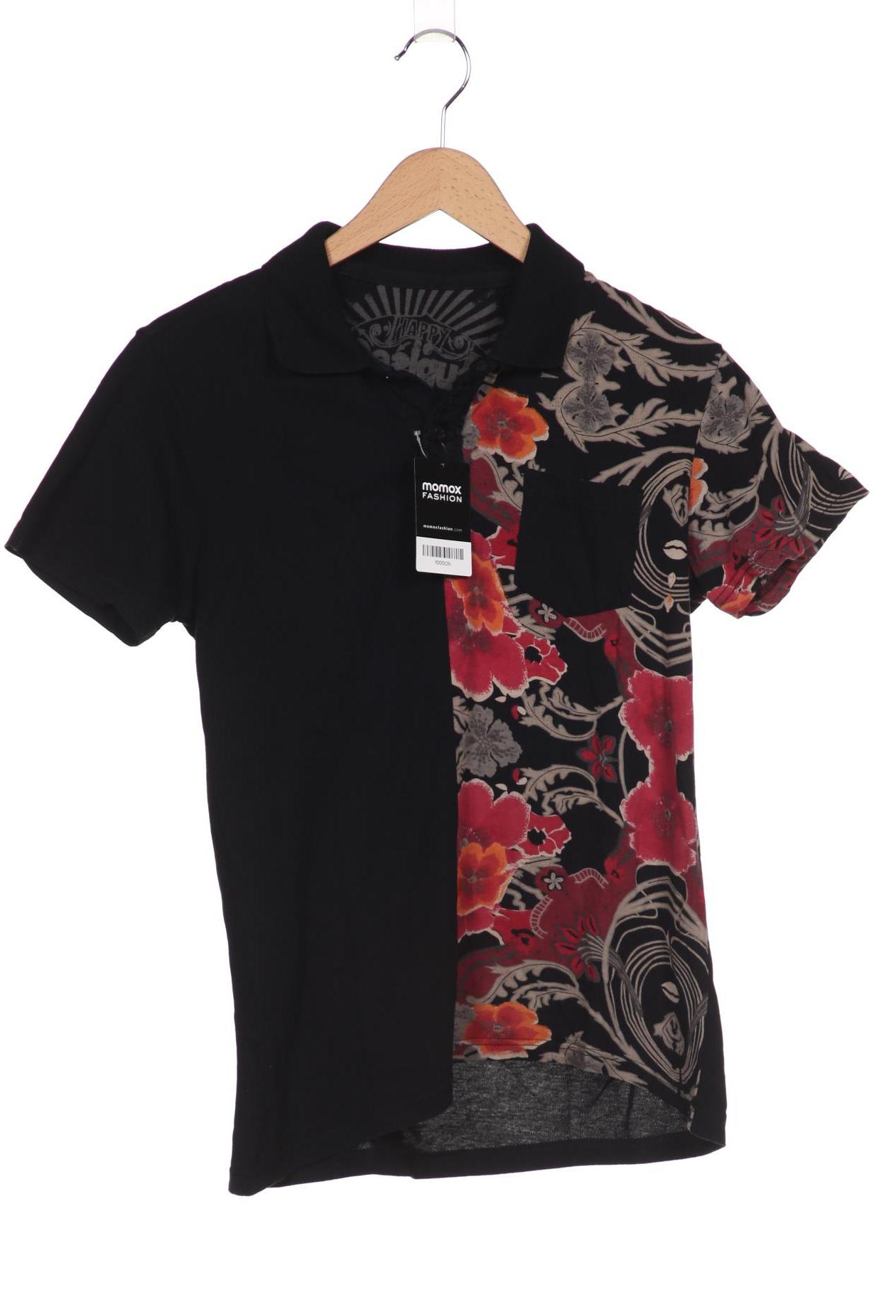 

Desigual Herren Poloshirt, schwarz, Gr. 46