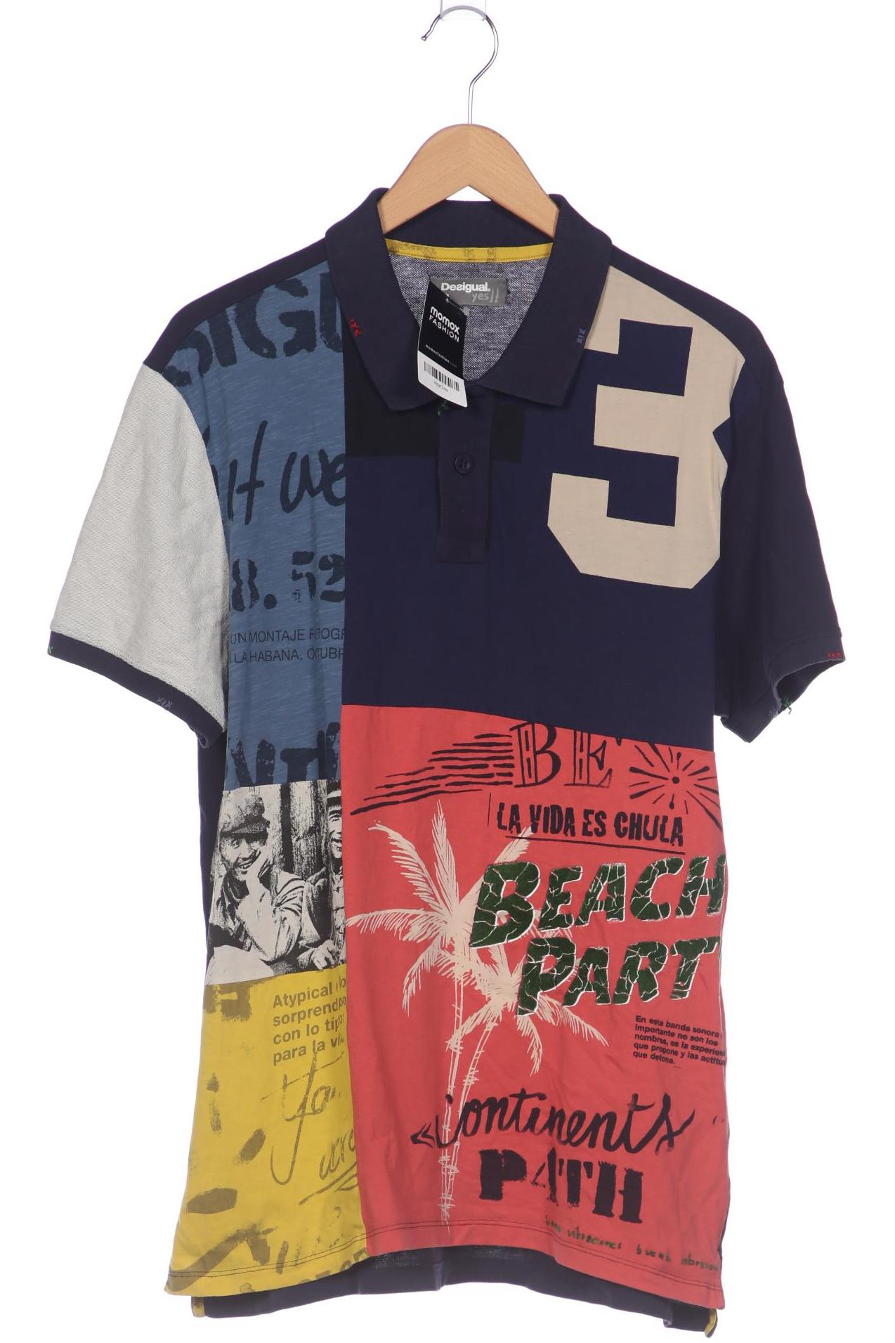 

Desigual Herren Poloshirt, mehrfarbig, Gr. 54