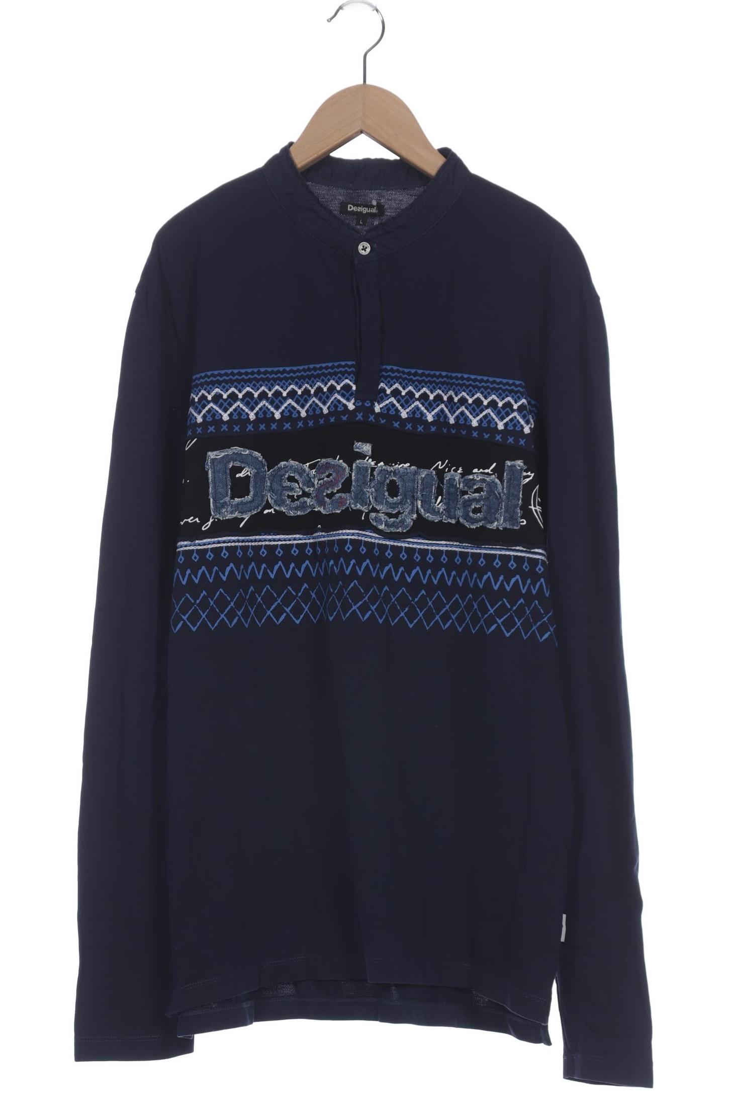 

Desigual Herren Poloshirt, marineblau, Gr. 52