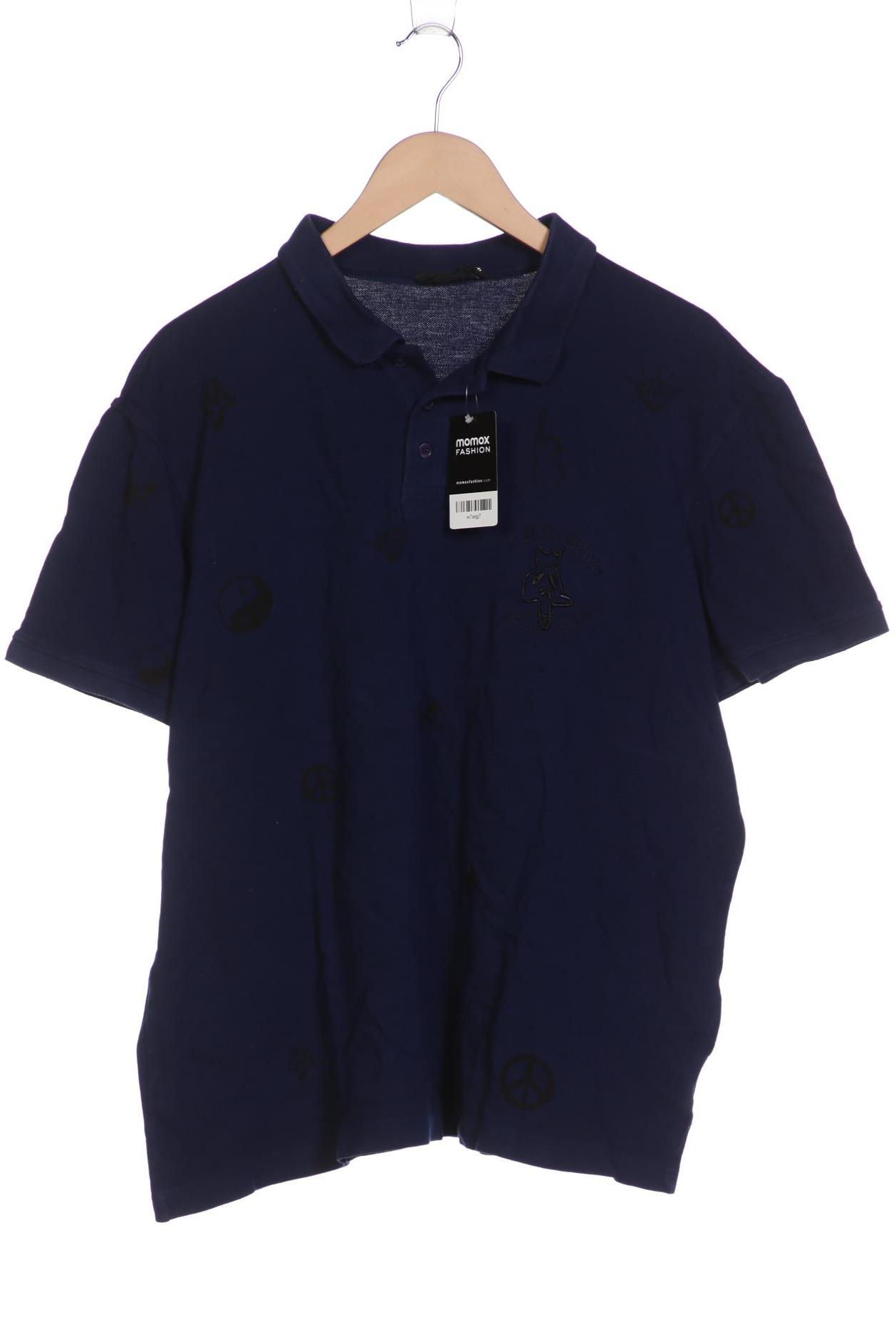 

Desigual Herren Poloshirt, marineblau, Gr. 54