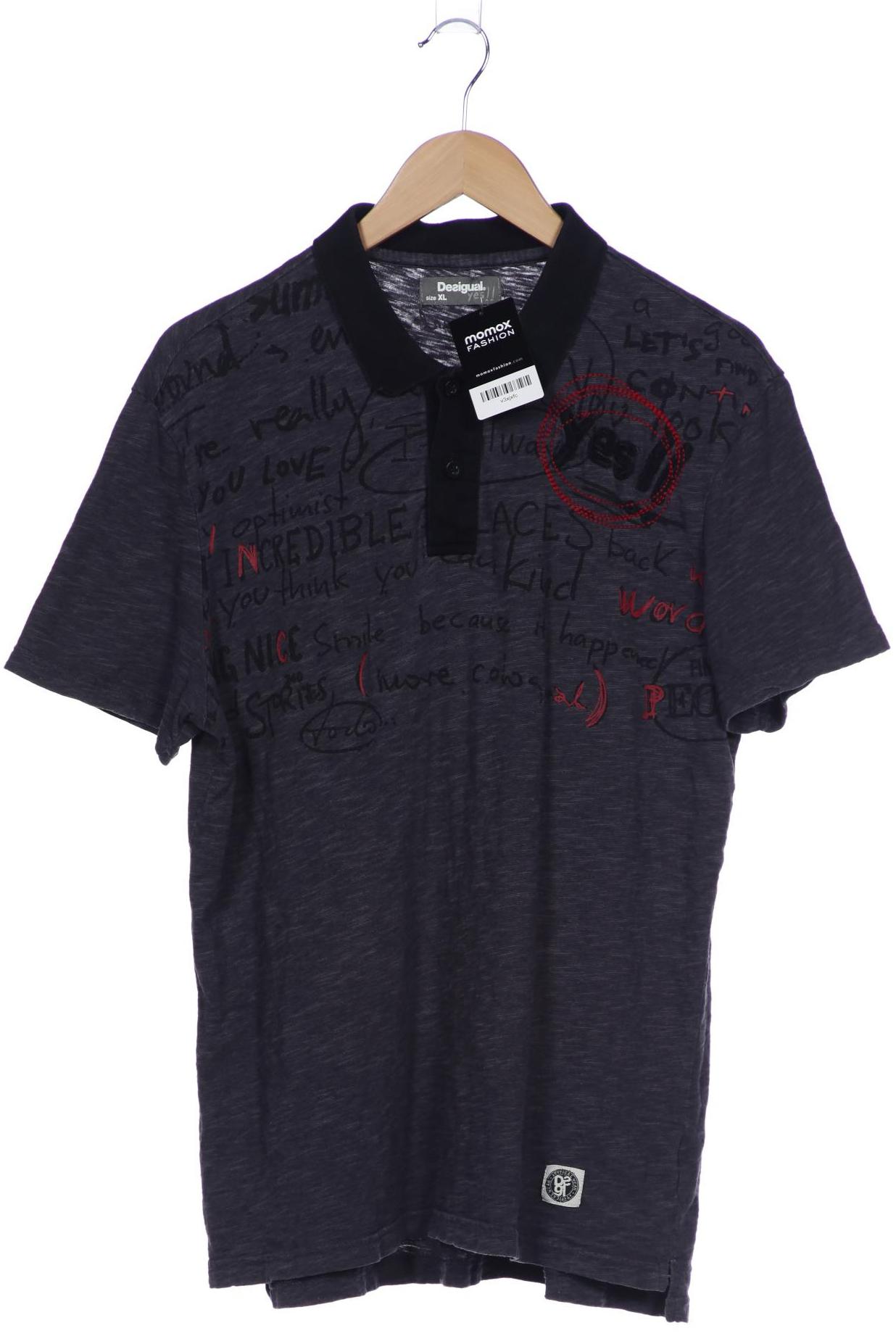 

Desigual Herren Poloshirt, marineblau, Gr. 54