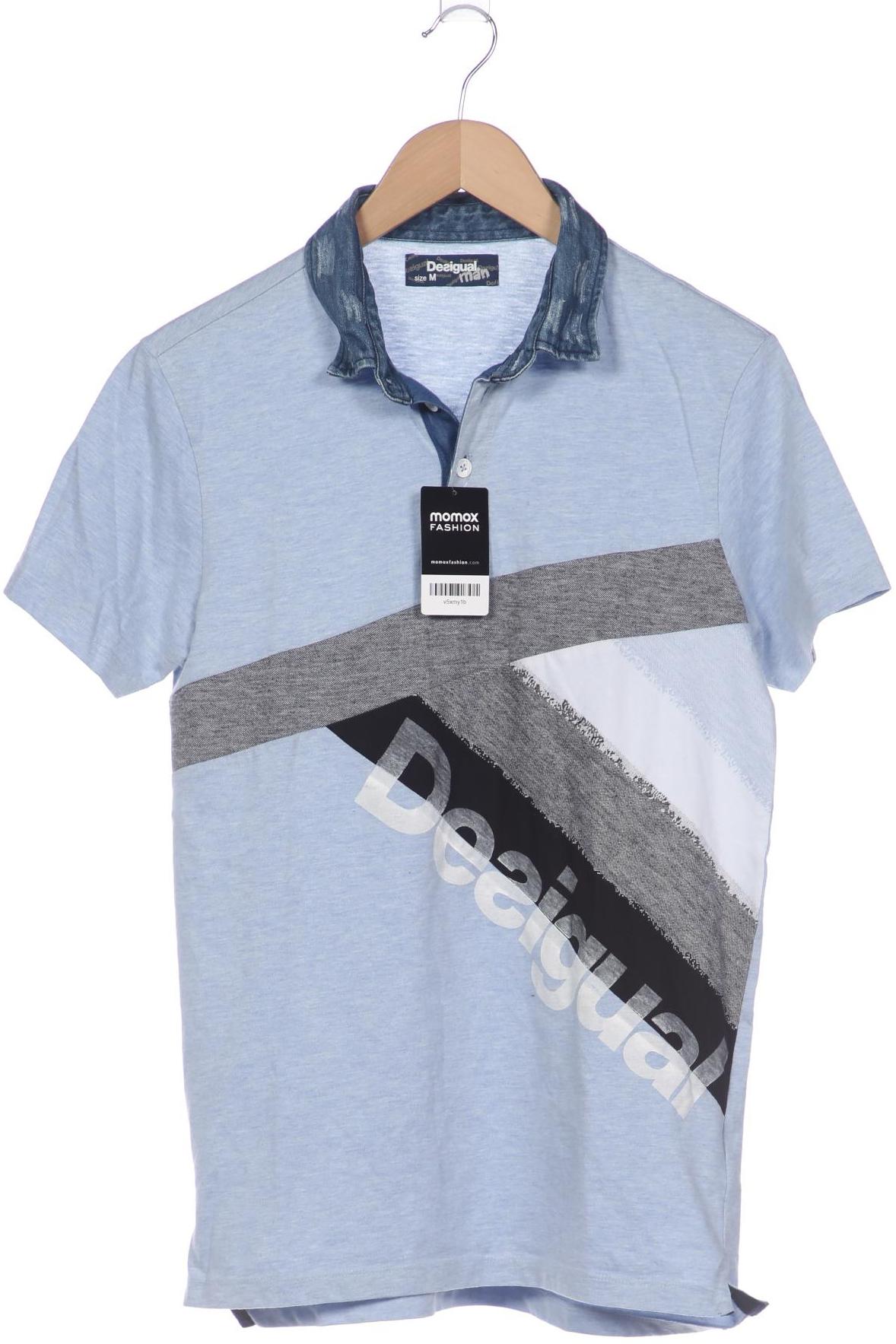 

Desigual Herren Poloshirt, hellblau, Gr. 48