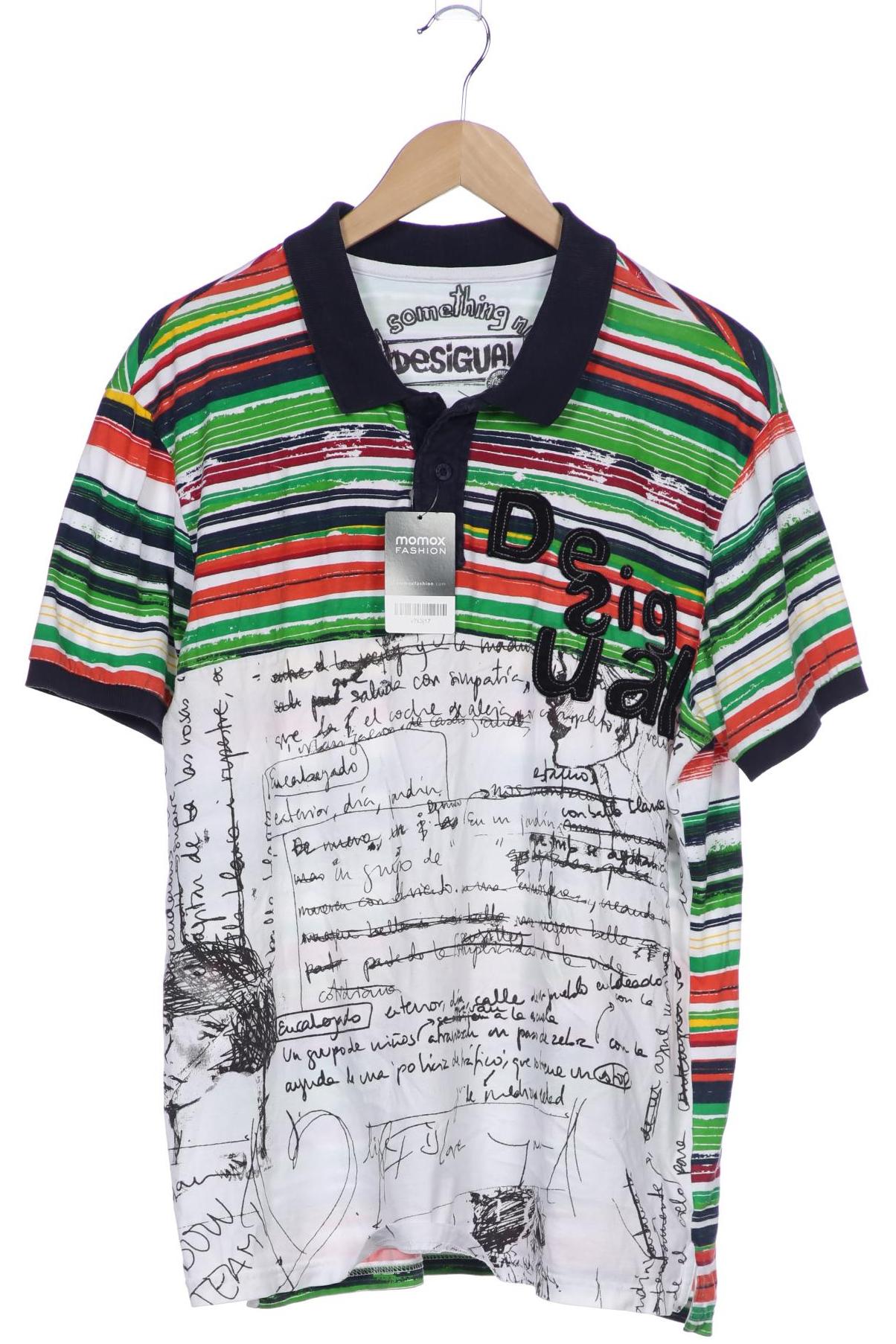 

Desigual Herren Poloshirt, grün, Gr. 54