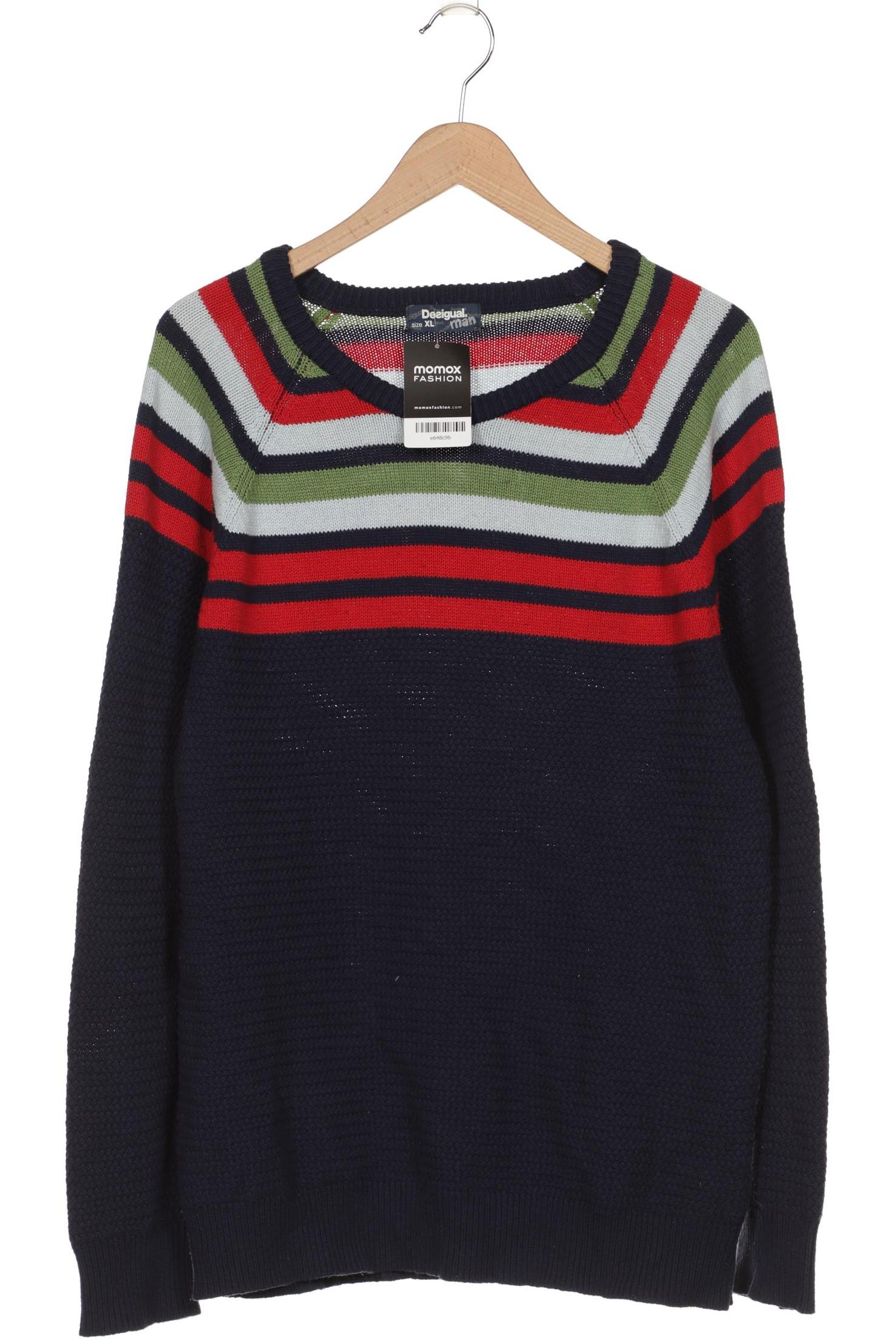 

Desigual Herren Pullover, blau, Gr. 54