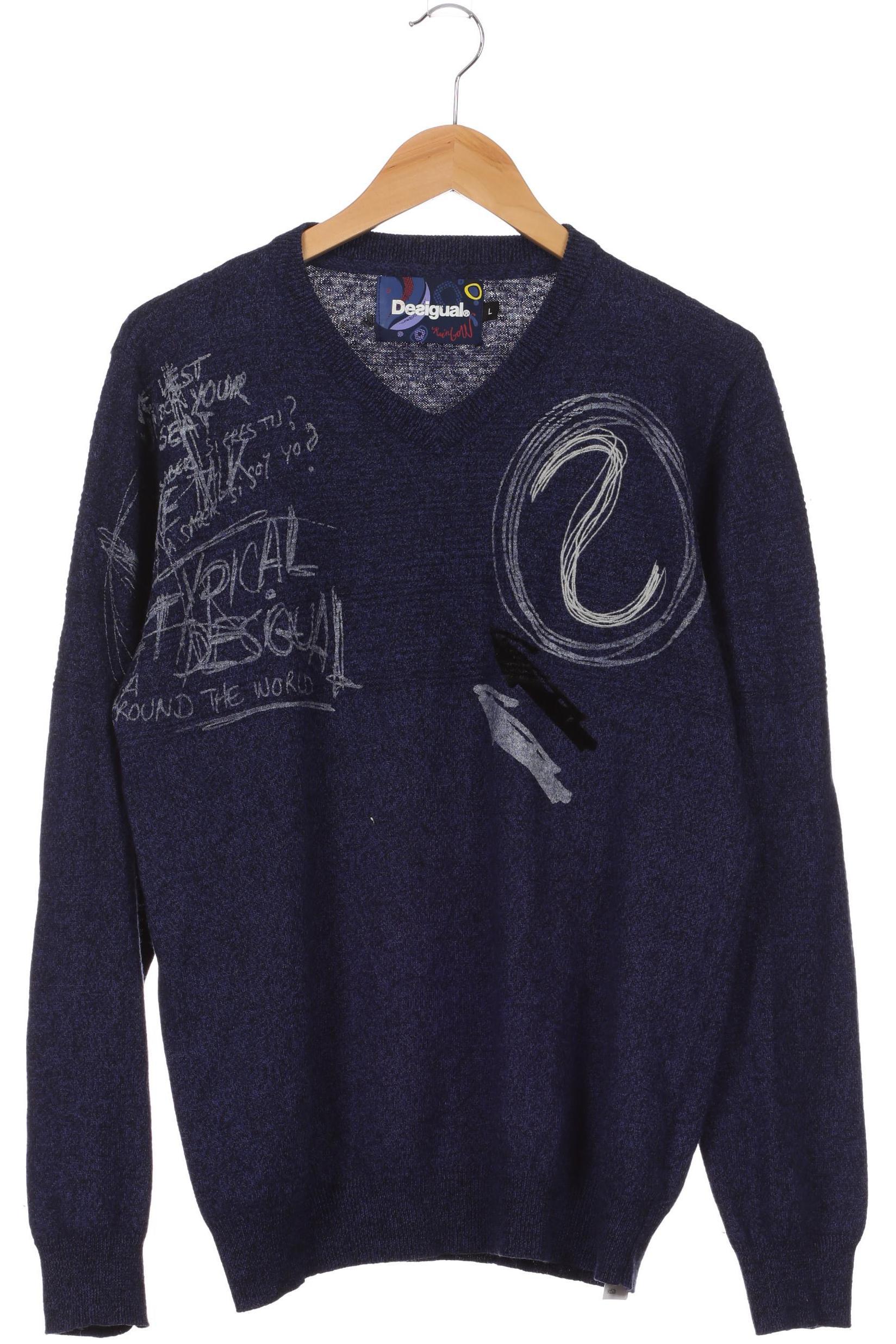 Thumbnail - Desigual Herren Pullover, blau, Gr.
