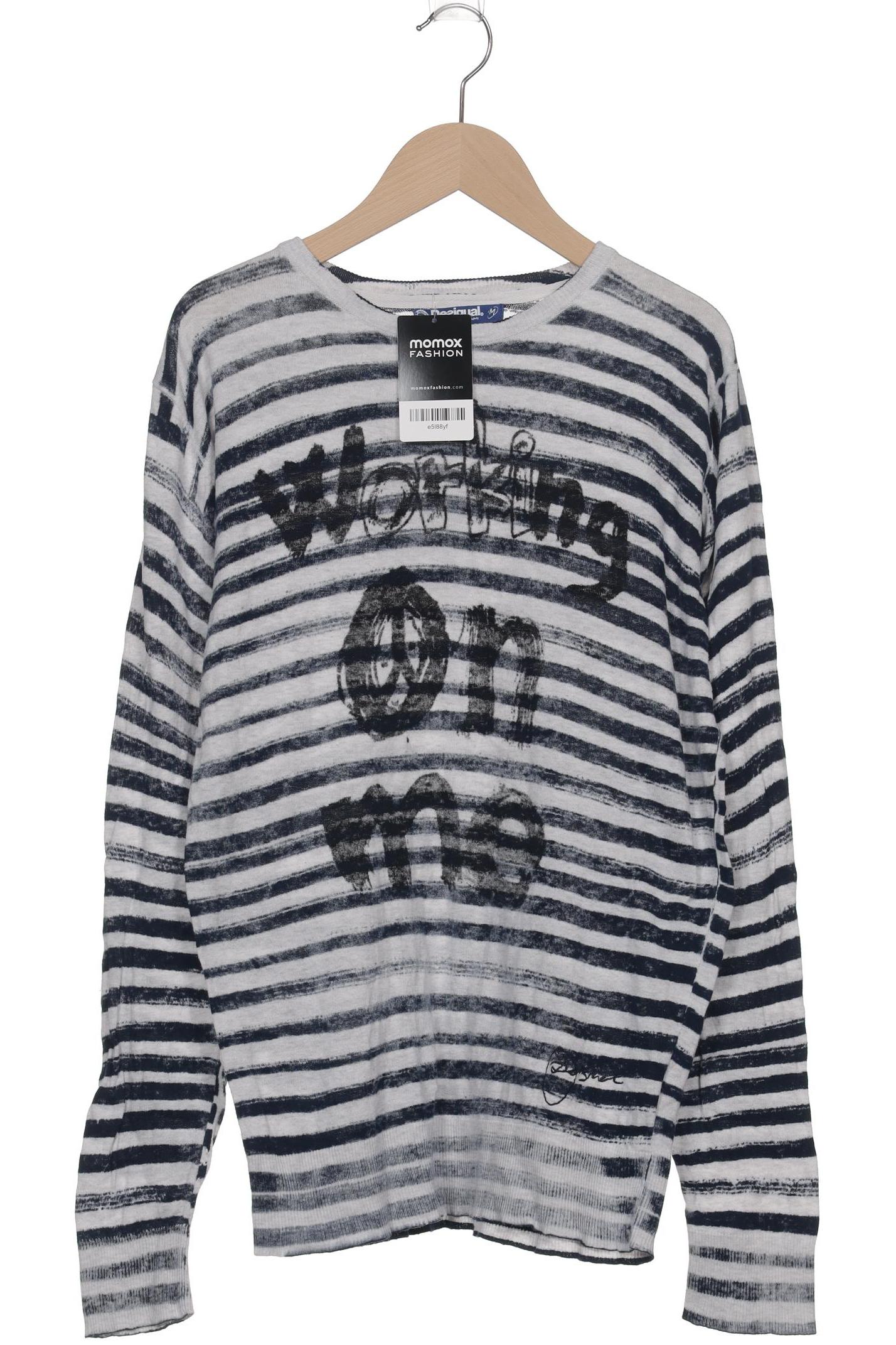 

Desigual Herren Pullover, weiß, Gr. 48