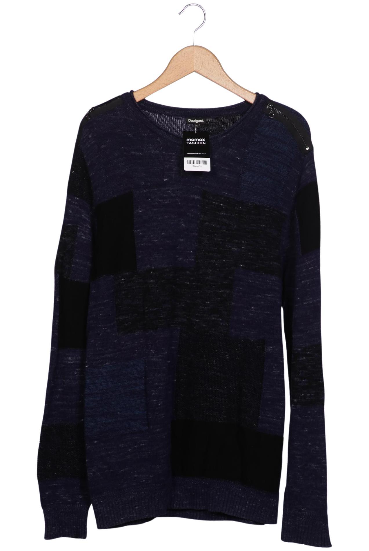 

Desigual Herren Pullover, marineblau, Gr. 54
