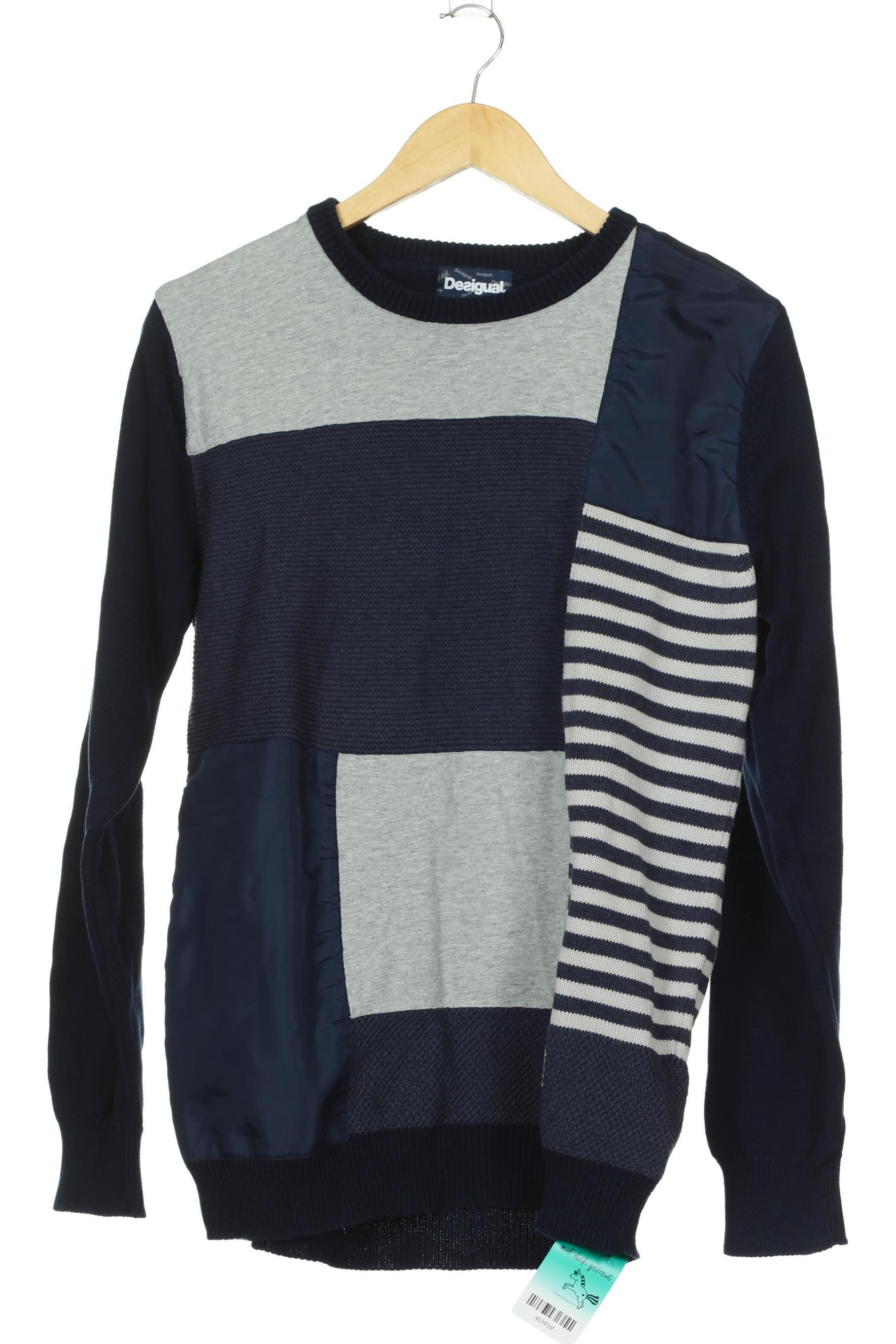 

Desigual Herren Pullover, blau, Gr.