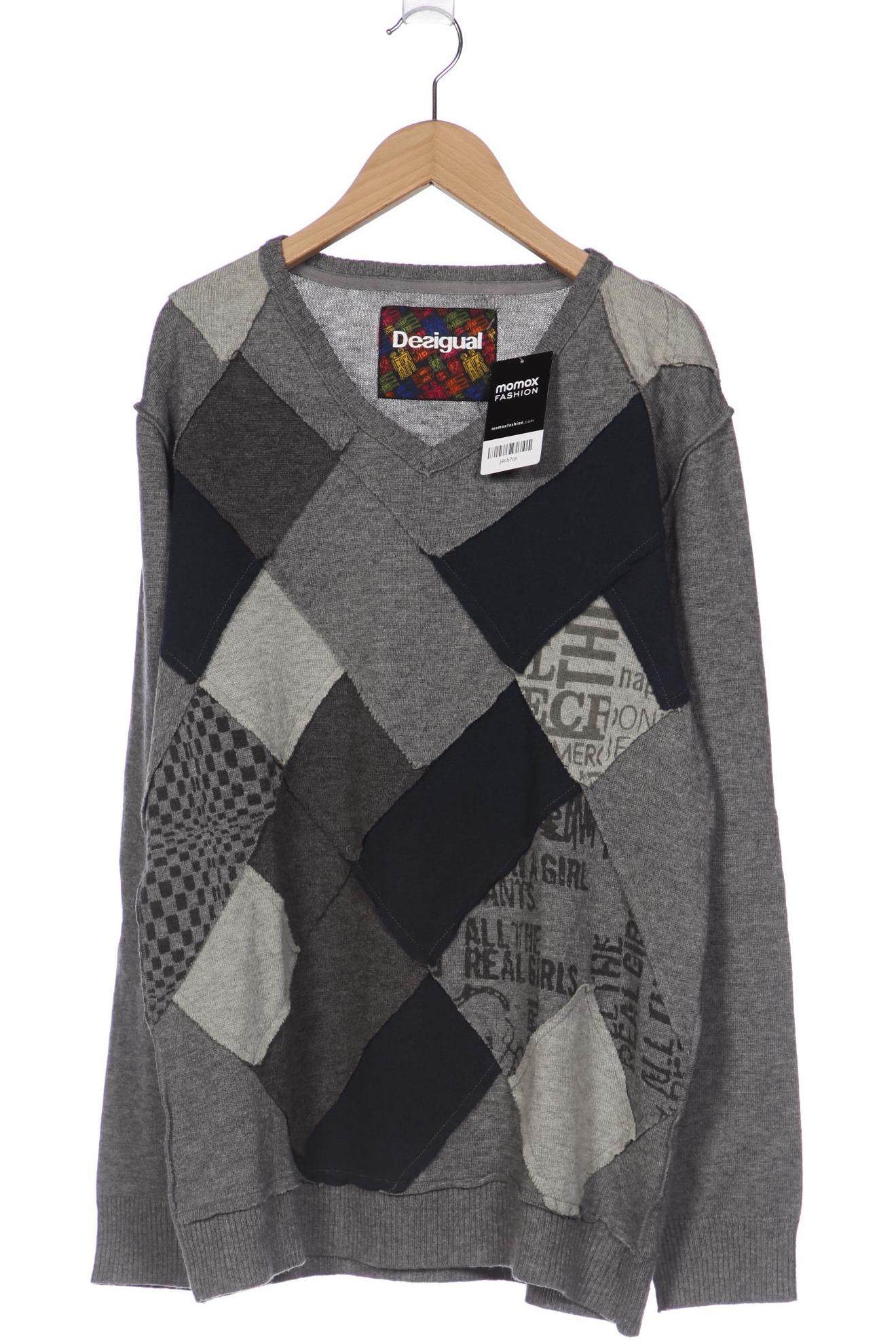 

Desigual Herren Pullover, grau