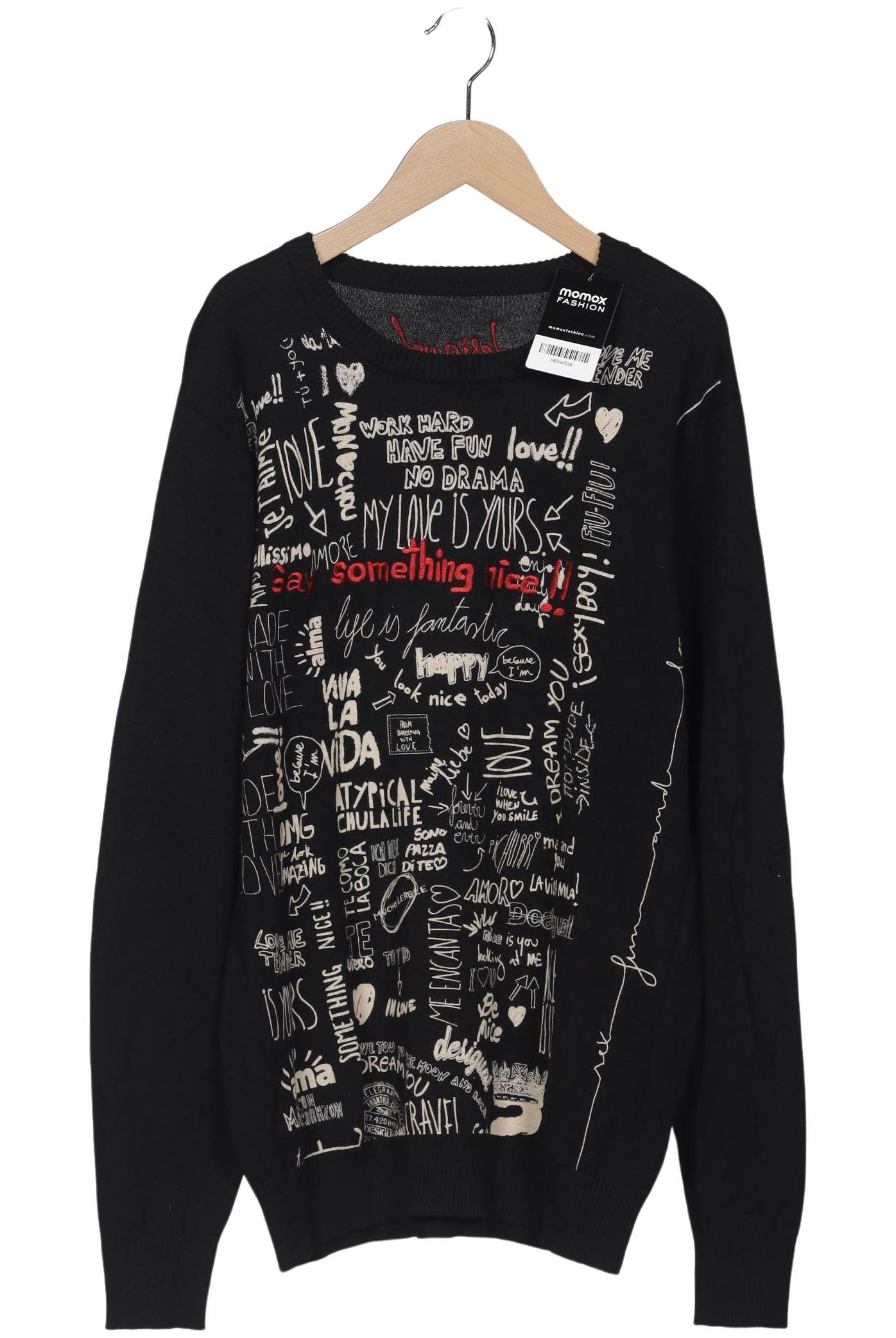 

Desigual Herren Pullover, schwarz, Gr. 52