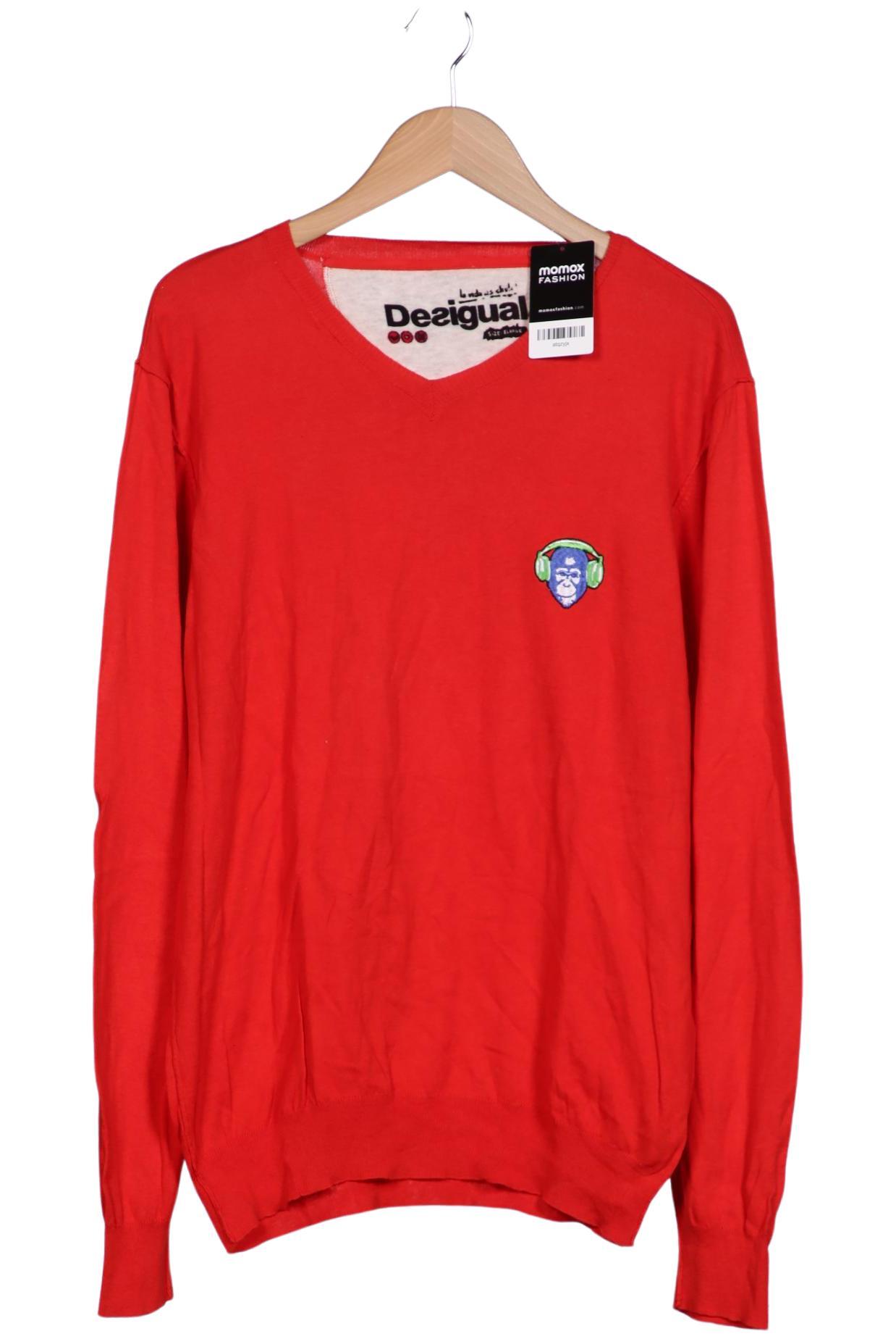 Thumbnail - Desigual Herren Pullover, rot, Gr. 54