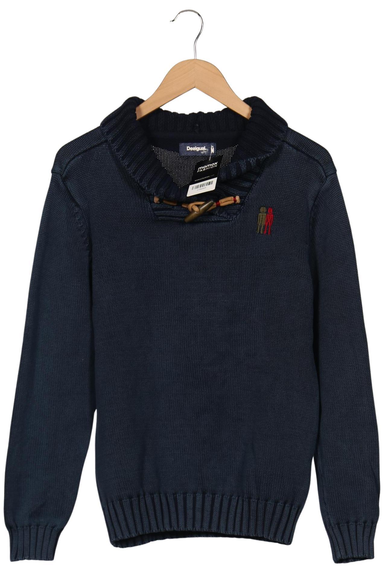 

Desigual Herren Pullover, blau, Gr. 48