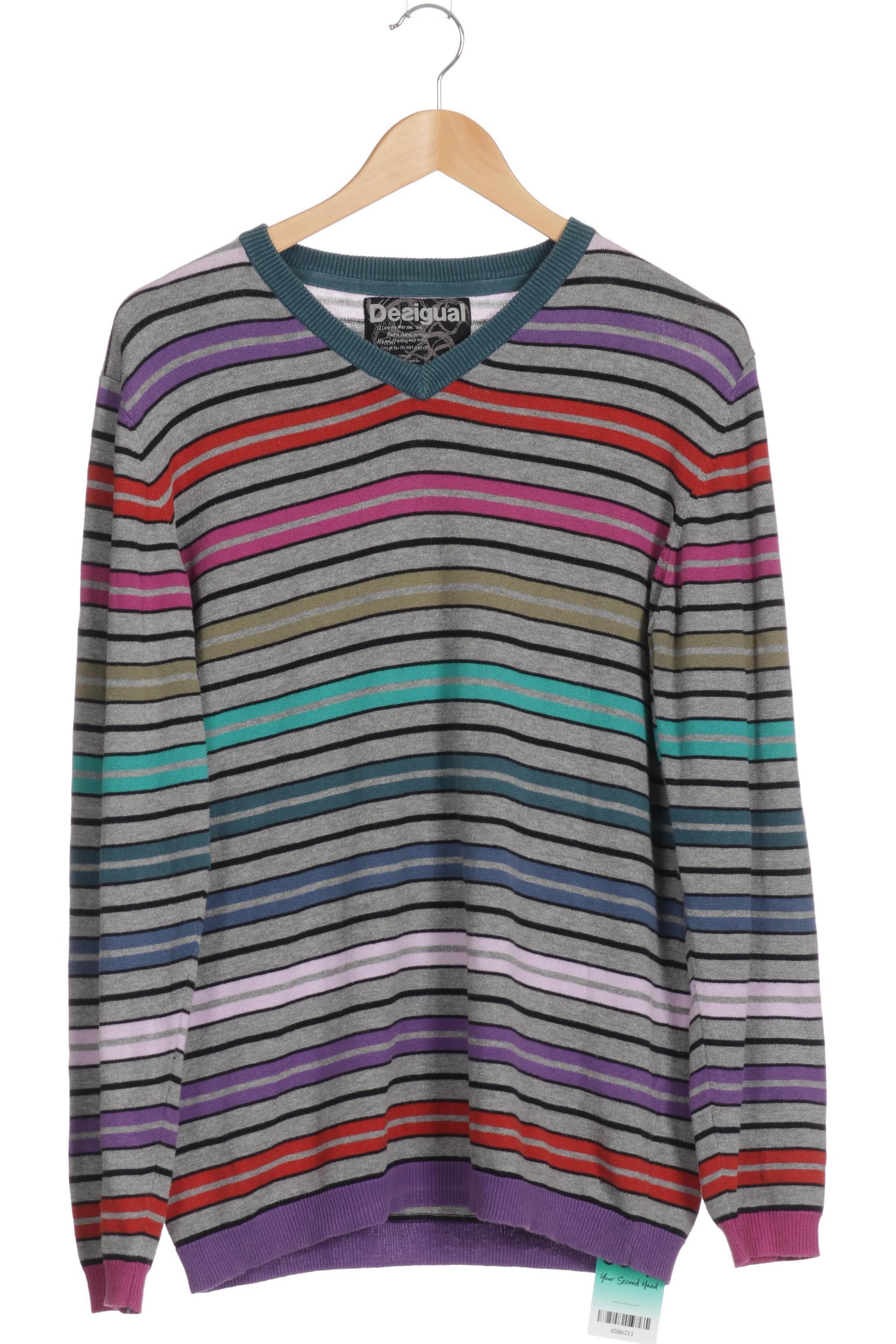 

Desigual Herren Pullover, grau, Gr.