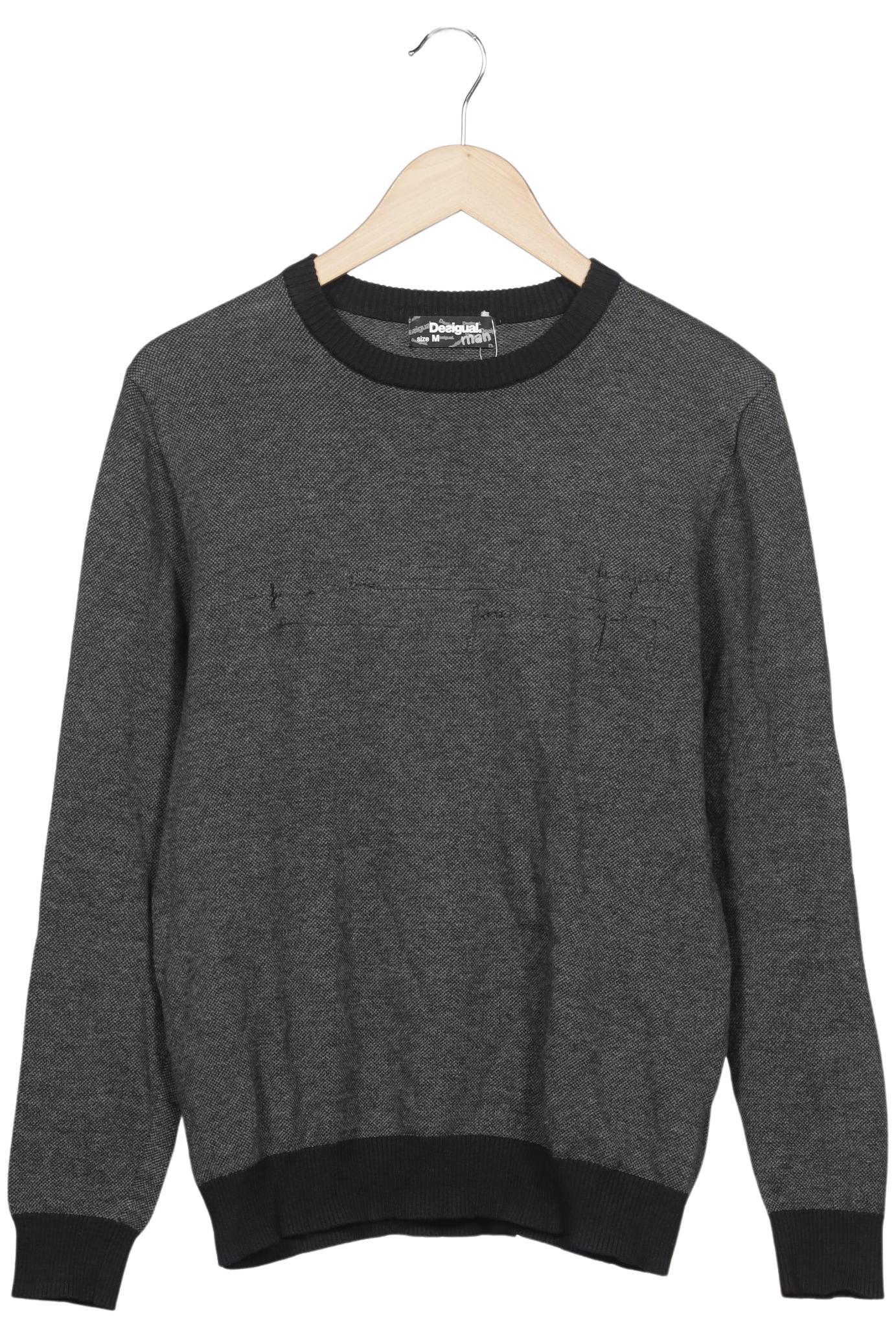 

Desigual Herren Pullover, grau, Gr. 48