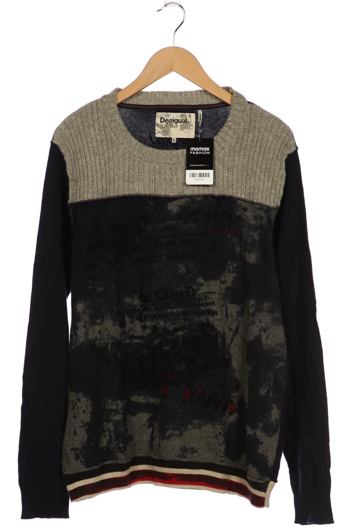 

Desigual Herren Pullover, marineblau, Gr. 54