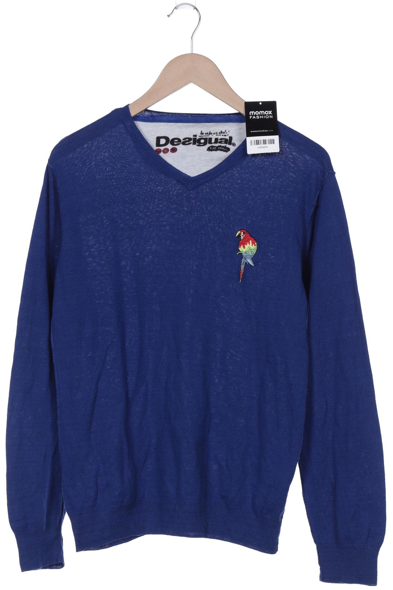 Thumbnail - Desigual Herren Pullover, blau, Gr. 46