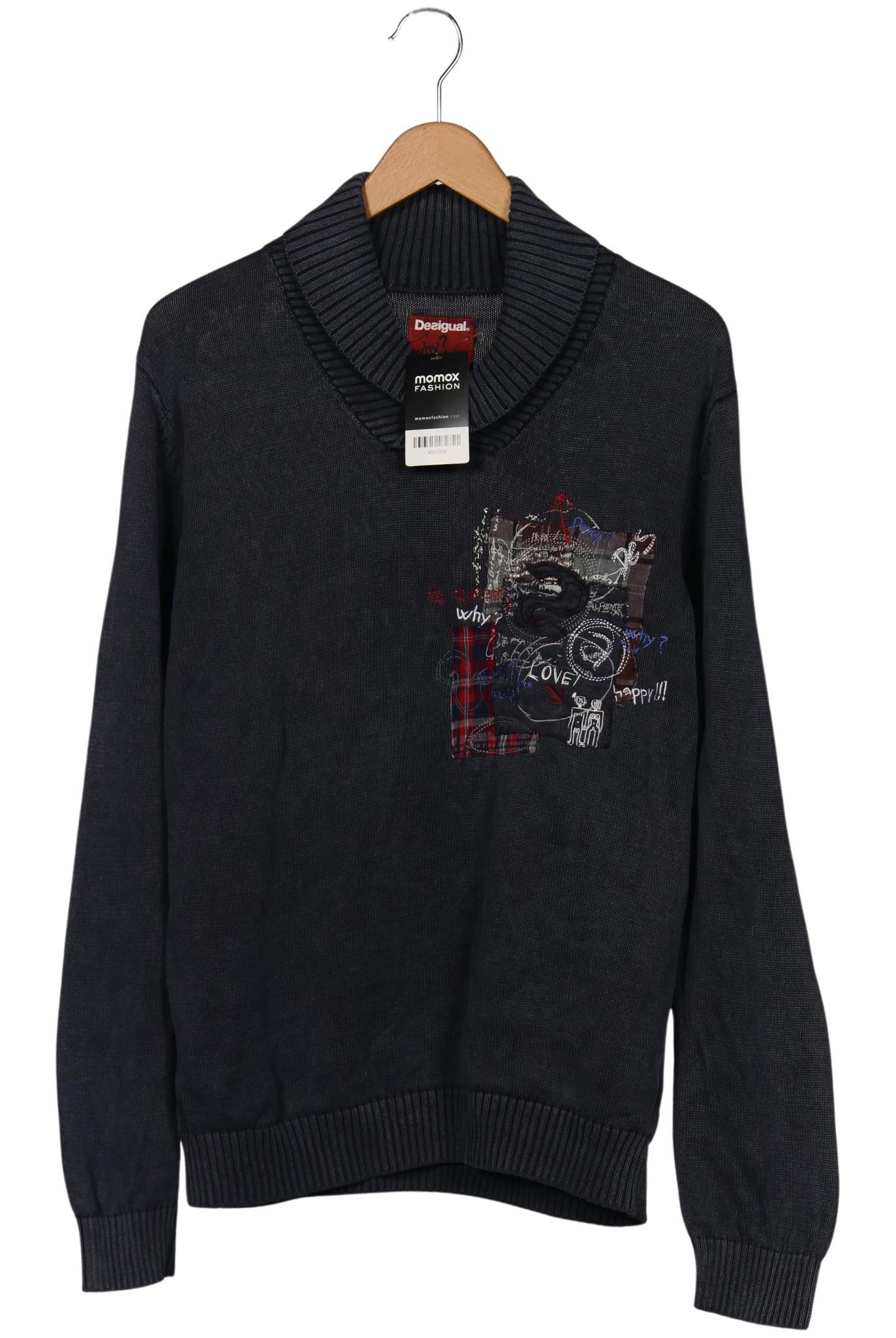 

Desigual Herren Pullover, marineblau, Gr. 56