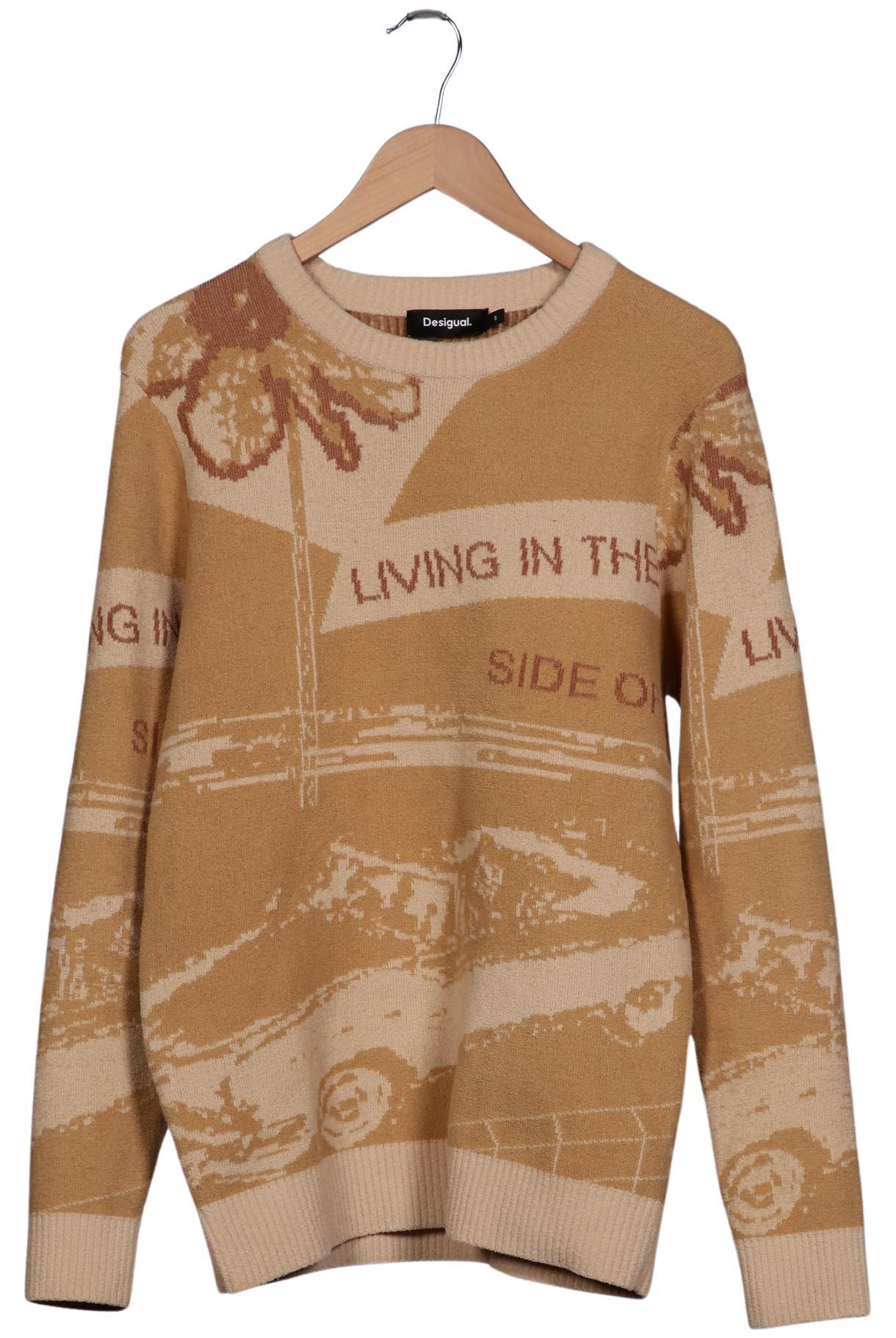 Thumbnail - Desigual Herren Pullover, beige, Gr. 46