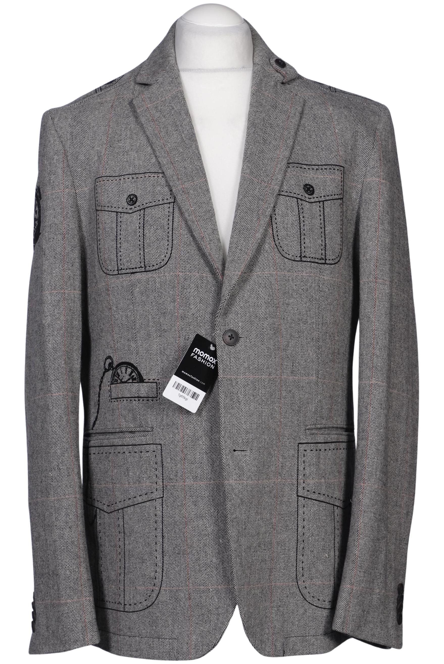 

Desigual Herren Sakko, grau, Gr. 54