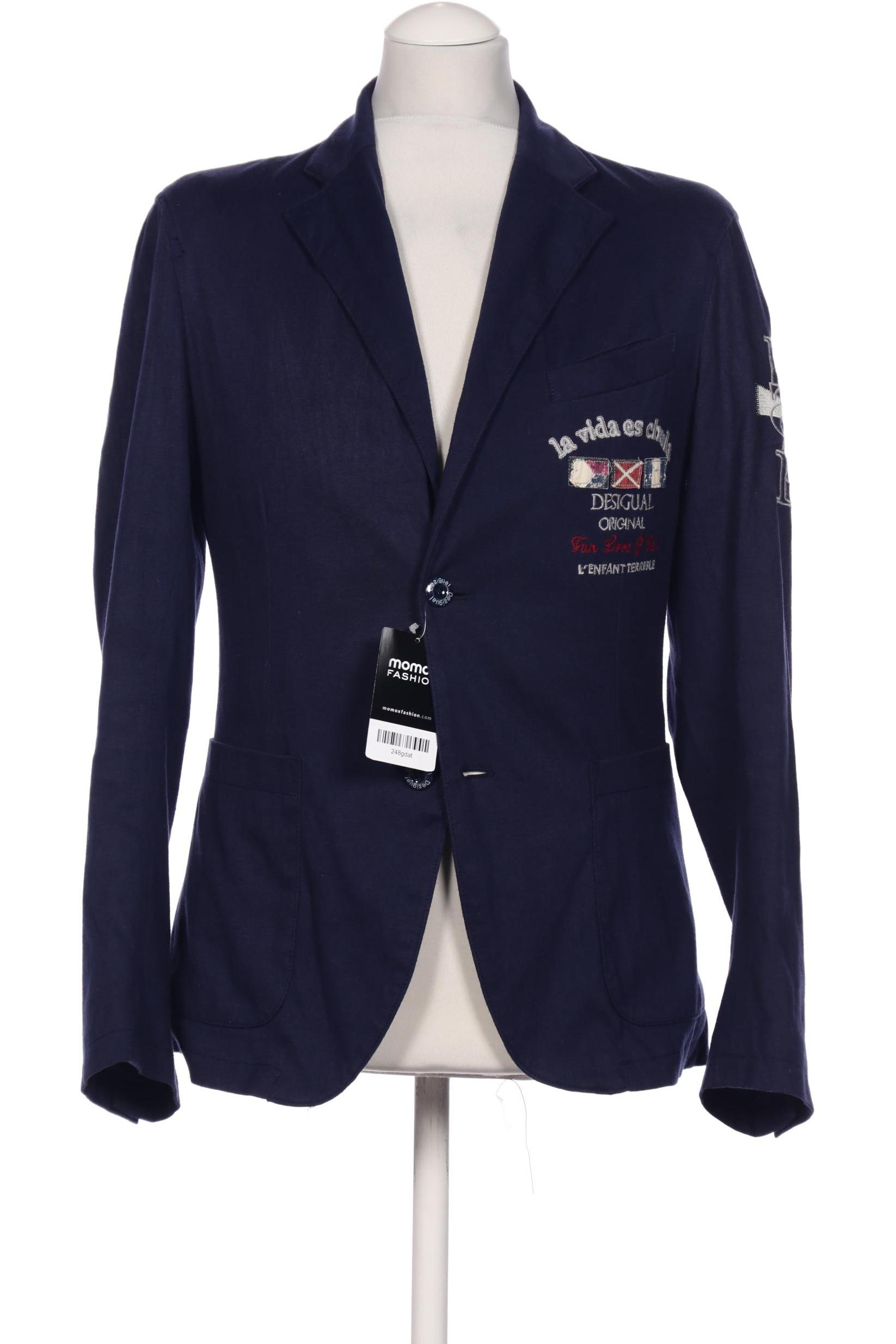 

Desigual Herren Sakko, marineblau, Gr. 48