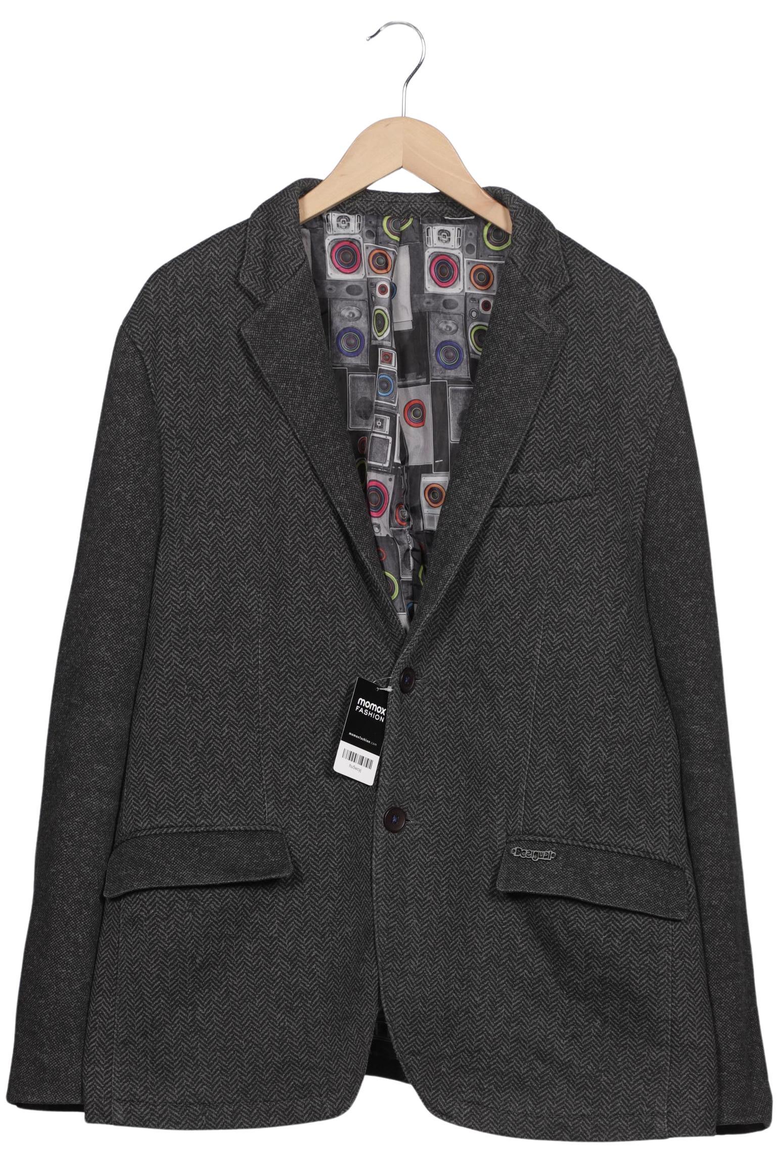 

Desigual Herren Sakko, grau, Gr. 56