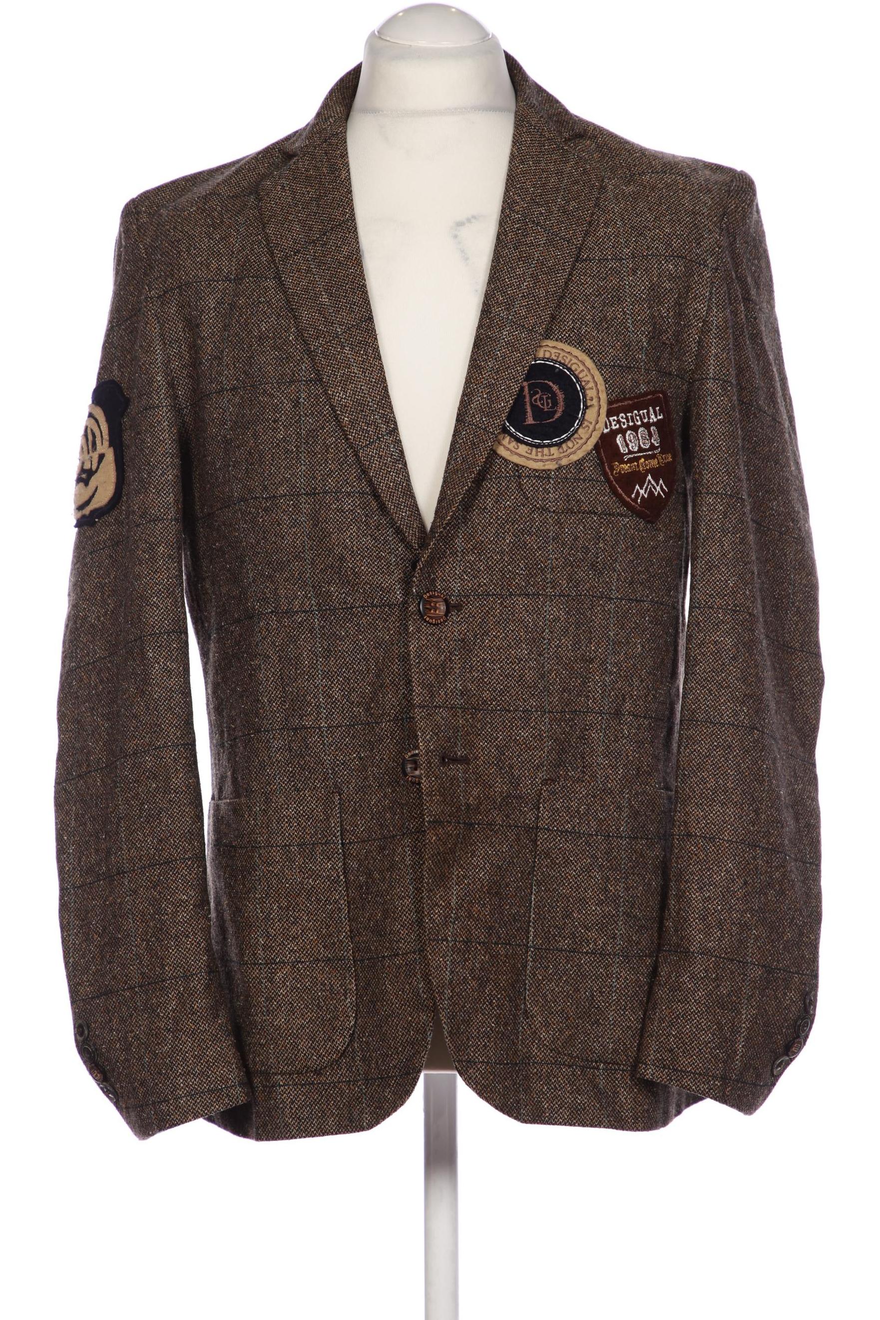 

Desigual Herren Sakko, beige, Gr. 52