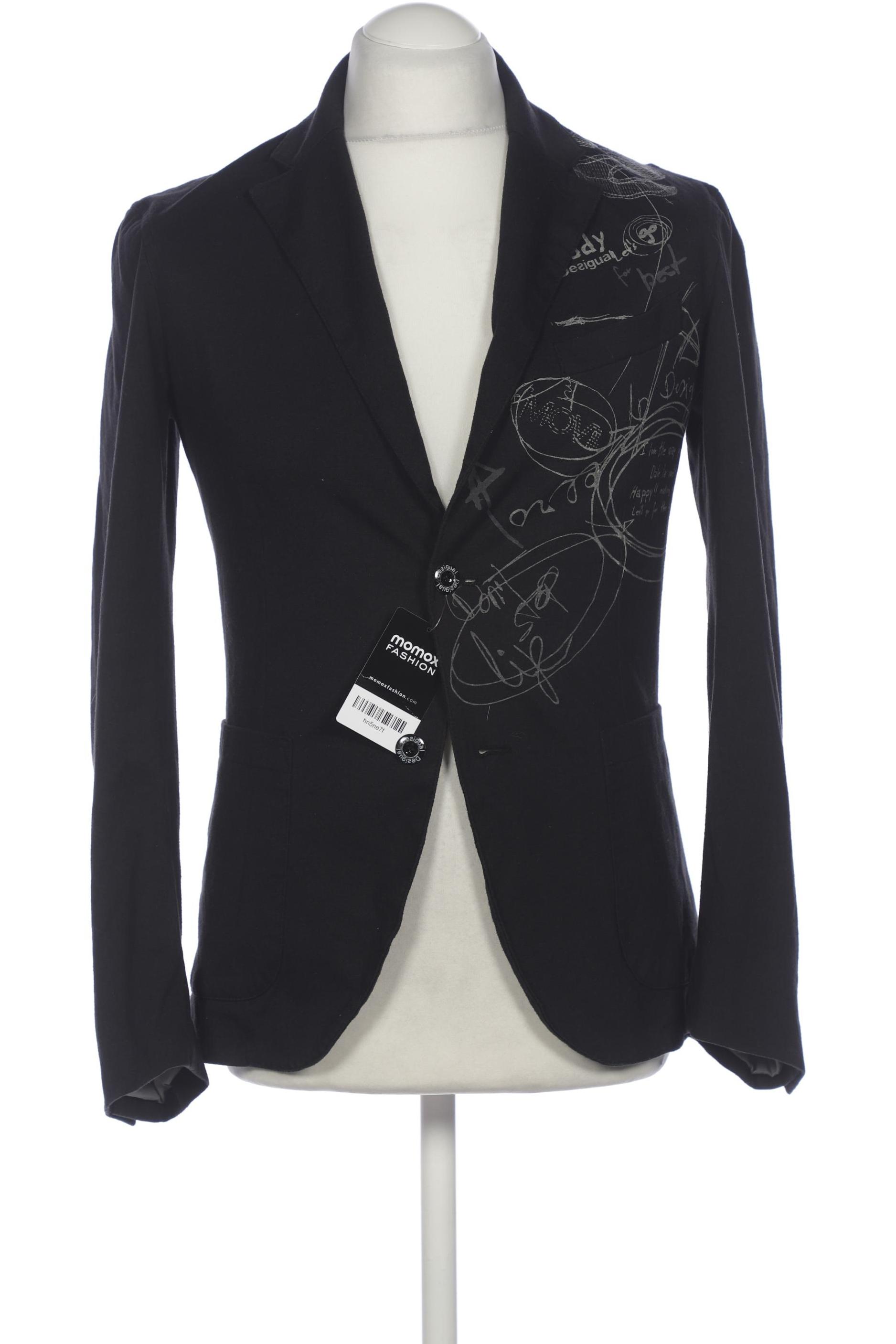 

Desigual Herren Sakko, schwarz, Gr. 48