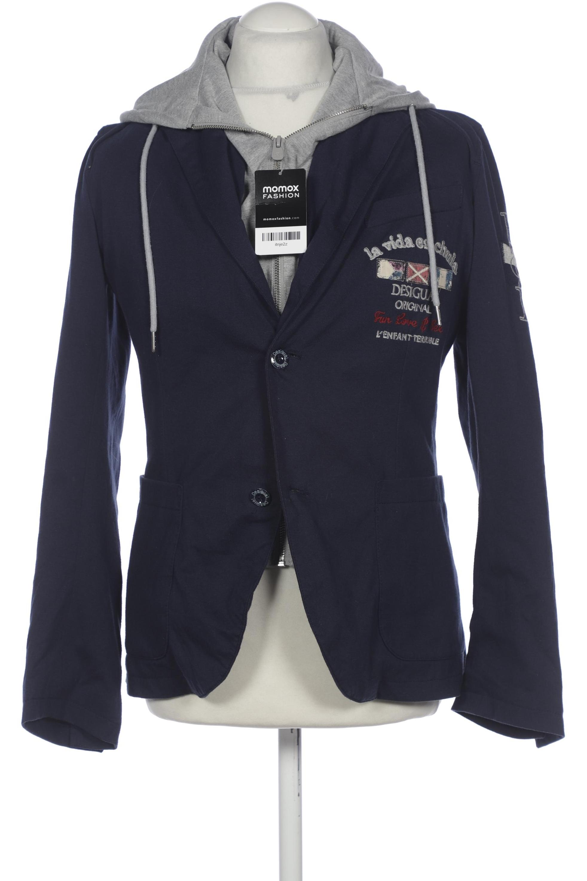 

Desigual Herren Sakko, marineblau, Gr. 50