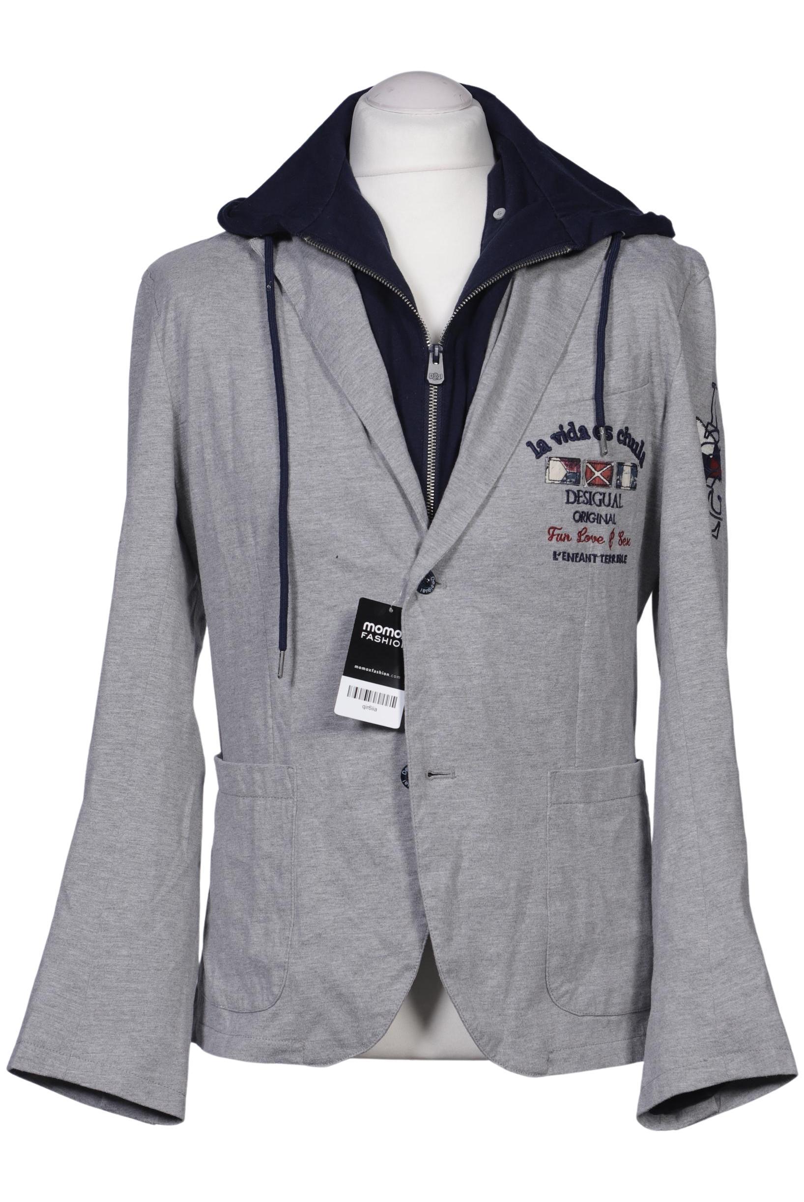 

Desigual Herren Sakko, grau, Gr. 52